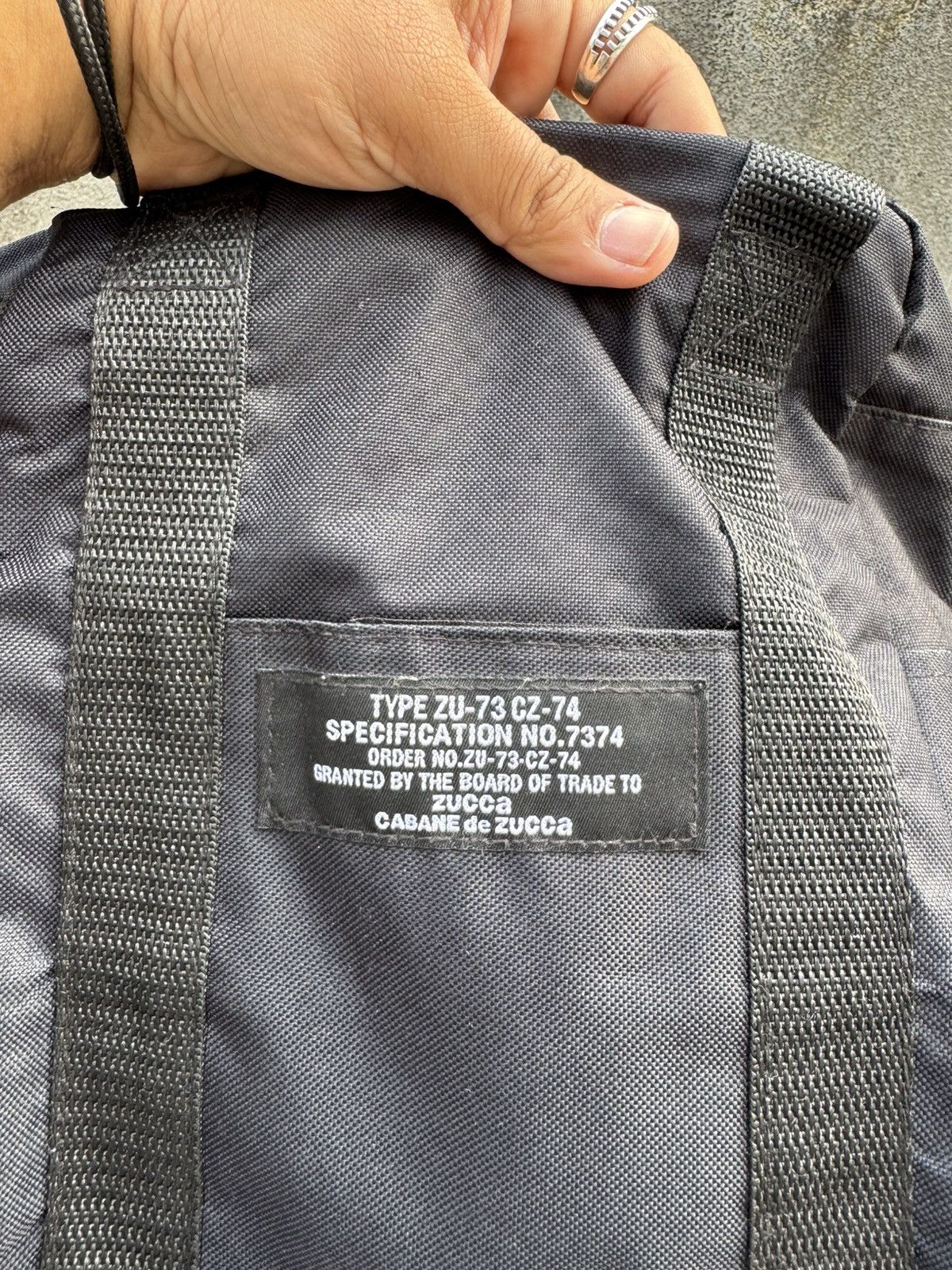 CABANE de ZUCCa × Issey Miyake × Japanese Brand Vintage Cabane De Zucca 3Ways Backpack Size ONE SIZE - 3 Thumbnail