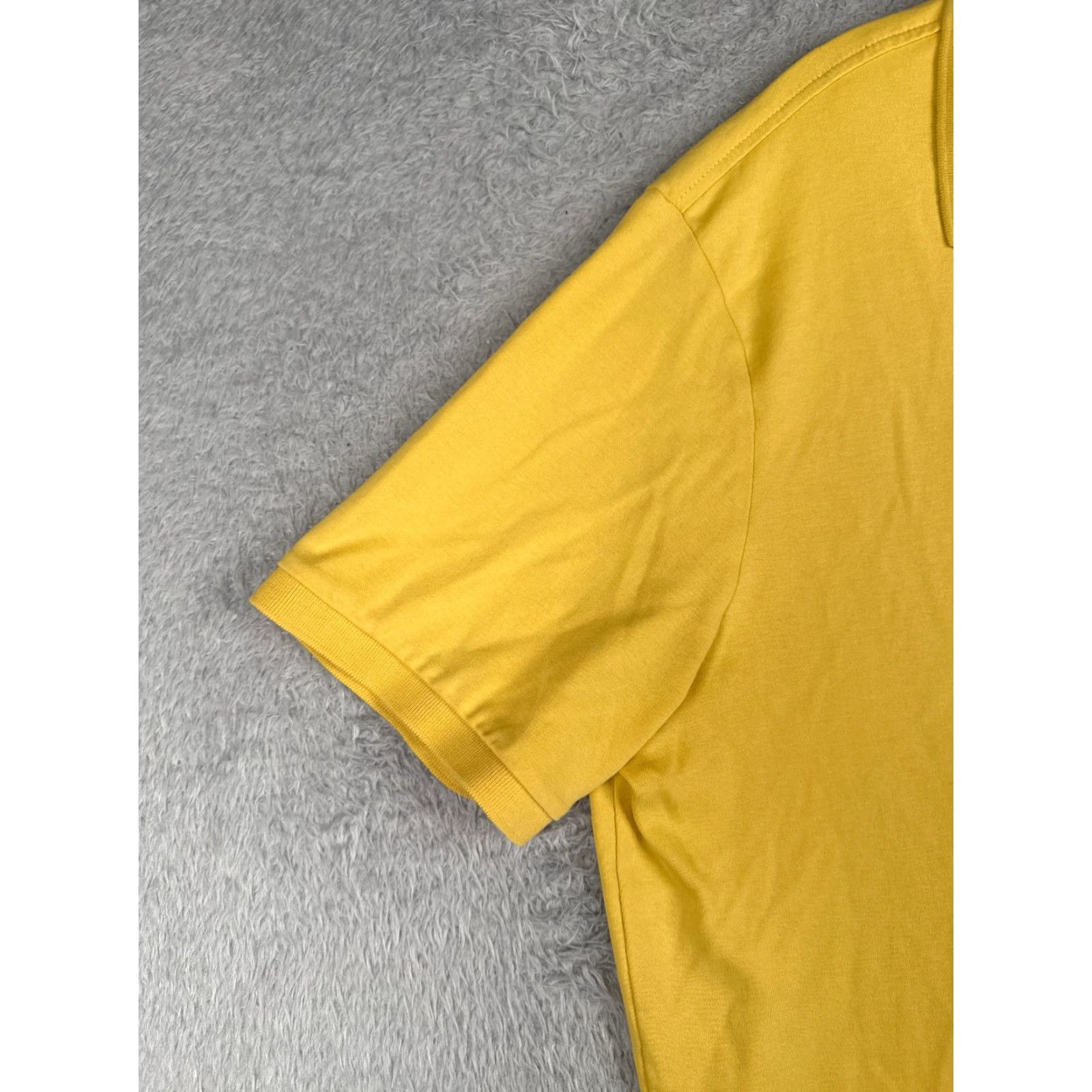 Ralph Lauren Ralph Lauren Polo Shirt Adult XL Yellow 100% Cotton Jersey Short Sleeve Casual Mens Size US XL / EU 56 / 4 - 3 Thumbnail