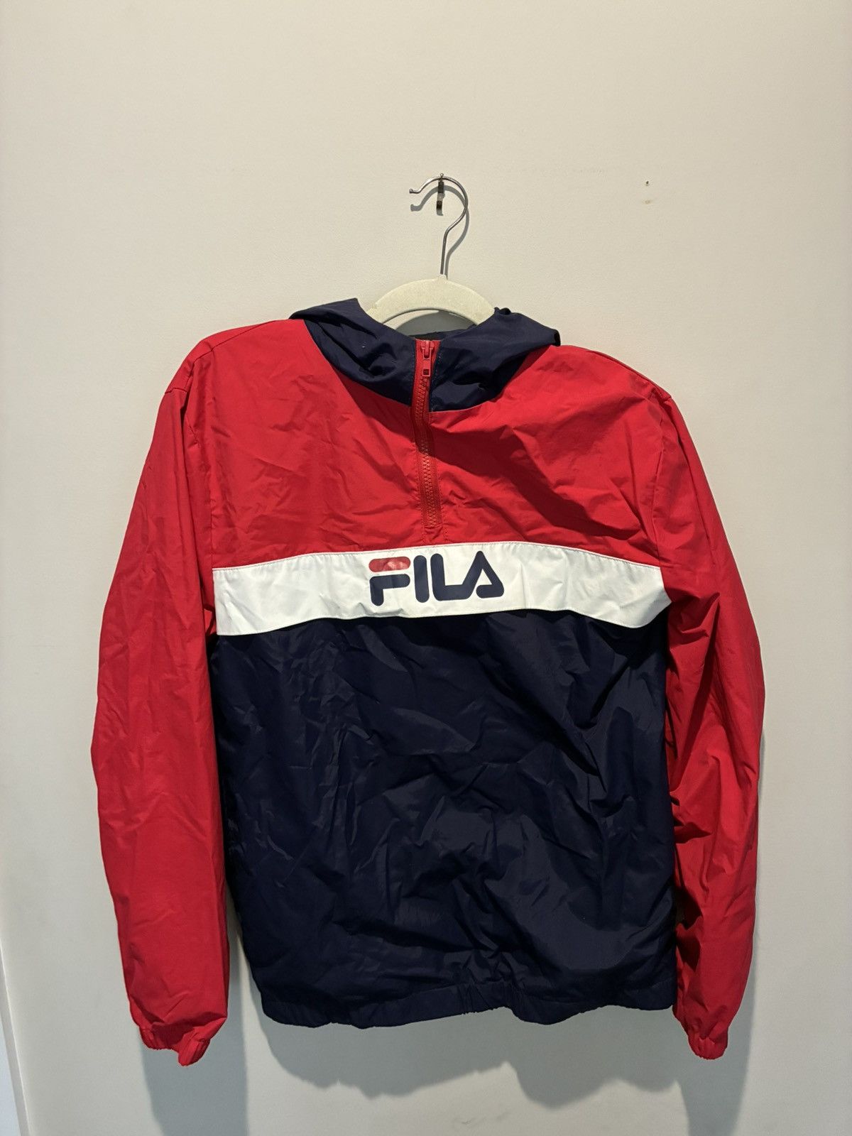 Fila Fila Blue Red and White Jacket Size Small Size US S / EU 44-46 / 1 - 6 Thumbnail