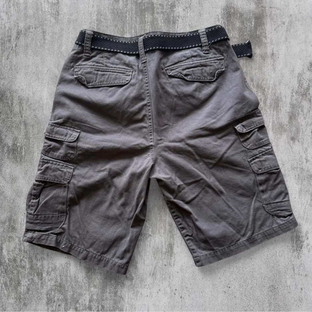 Ocean Pacific Vintage Y2K Ocean Pacific Grey Cargo Skater Shorts Men's W34 Size US 34 / EU 50 - 2 Thumbnail