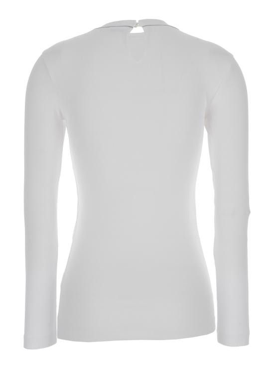Brunello Cucinelli BRUNELLO CUCINELLI Women Tops MPTC8BJ300C159 White Size XS / US 0-2 / IT 36-38 - 1 Thumbnail