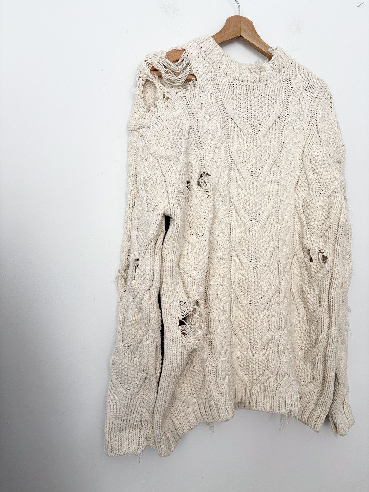 Palm Angels Palm angels distressed fisherman sweater Size US XS / EU 42 / 0 - 2 Thumbnail