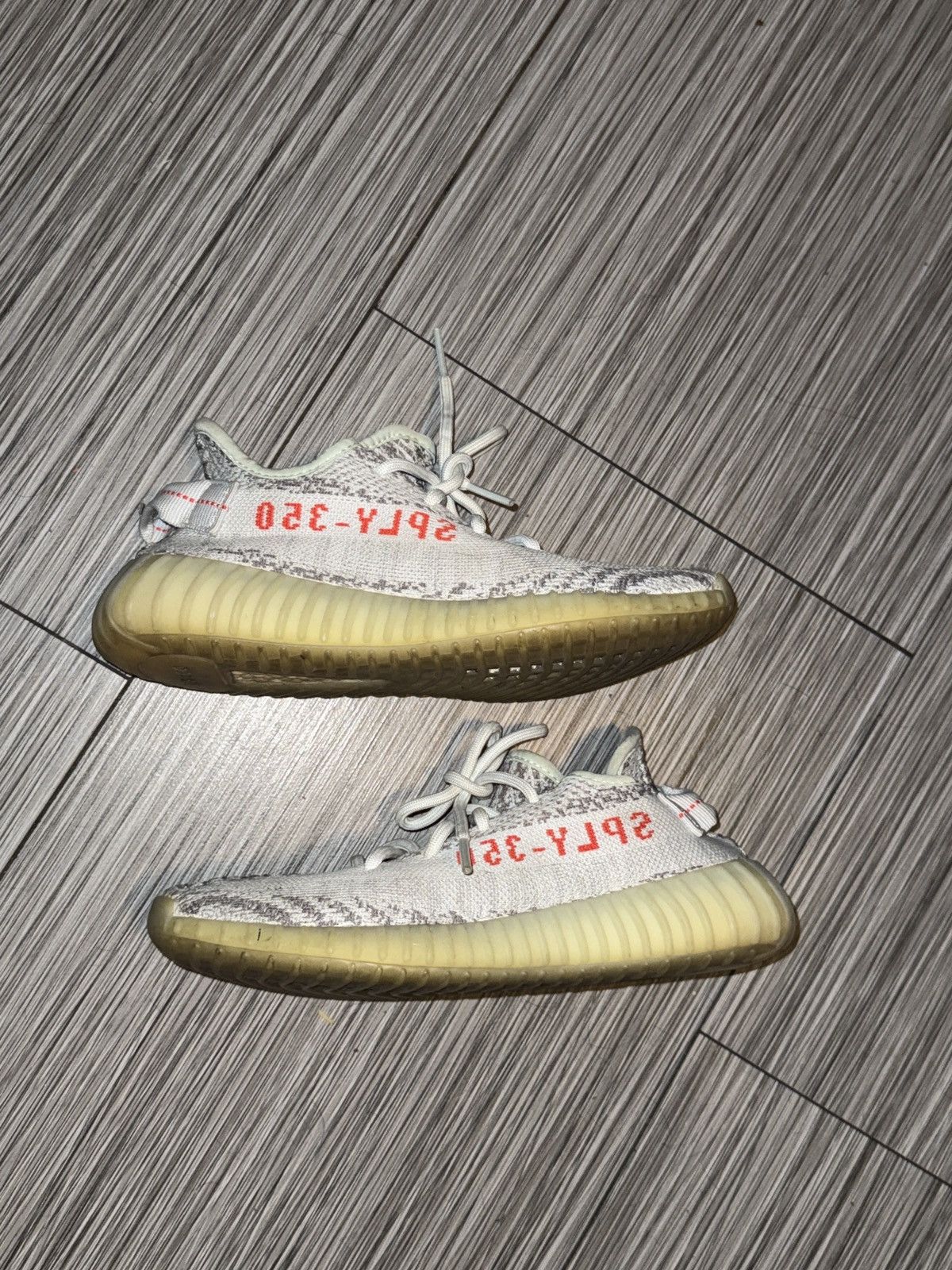 Yeezy Adidas Yeezy boost 350 v2 - Blue Tint Size US 5 / EU 37 - 1 Thumbnail