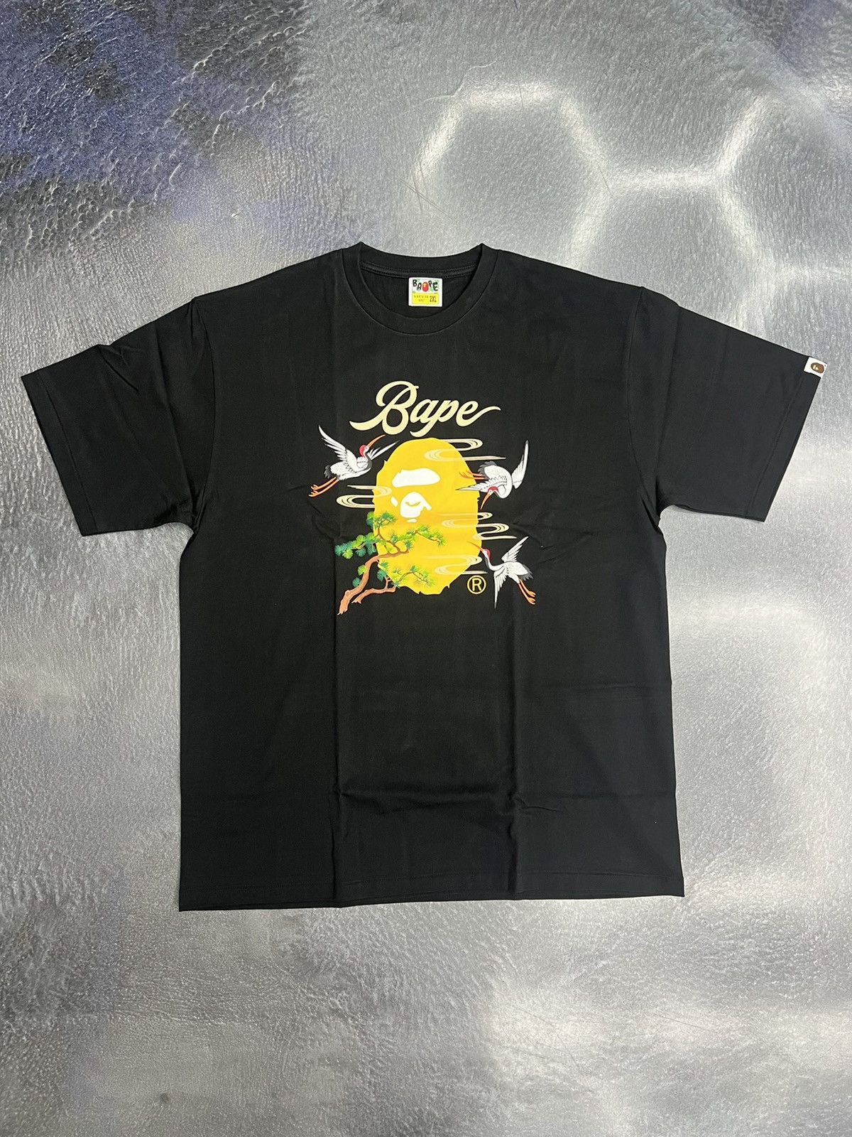 Bape Bape Japanese Crane T-Shirt Size US XXL / EU 58 / 5 - 1 Thumbnail