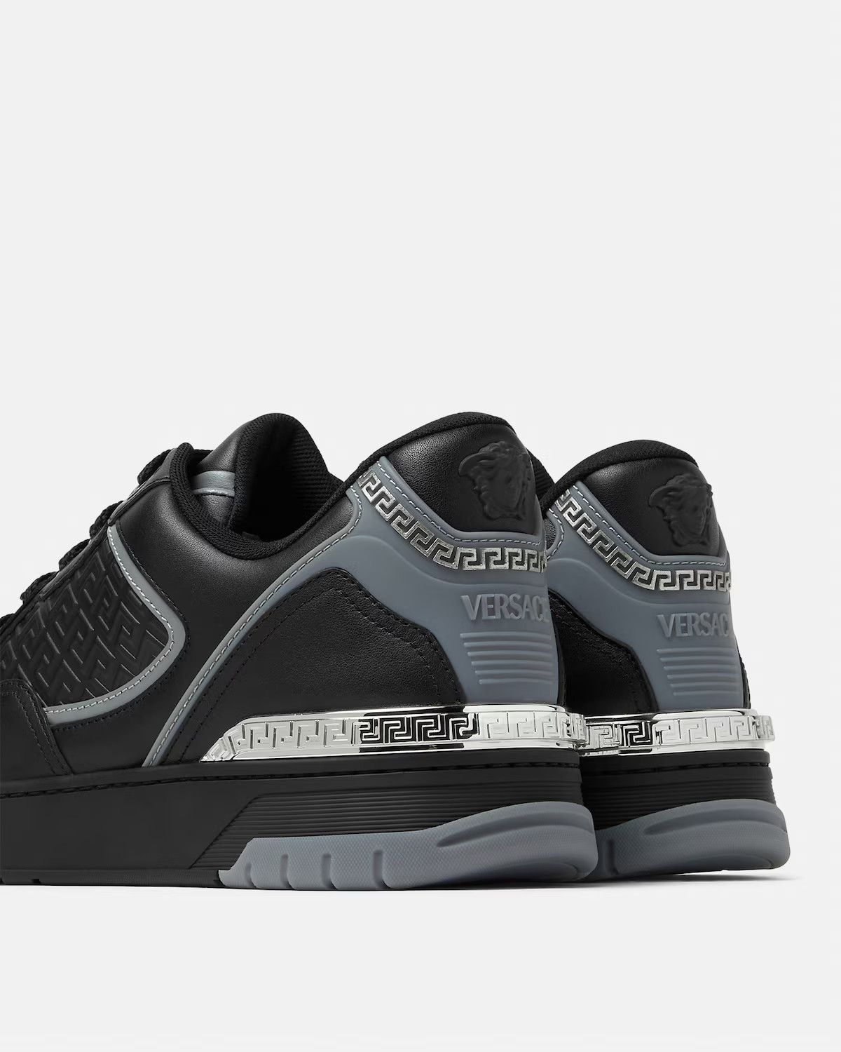 Versace os11x0326 Biggie Basket Leather Sneakers in Multicolor Size US 11 / EU 44 - 5 Thumbnail