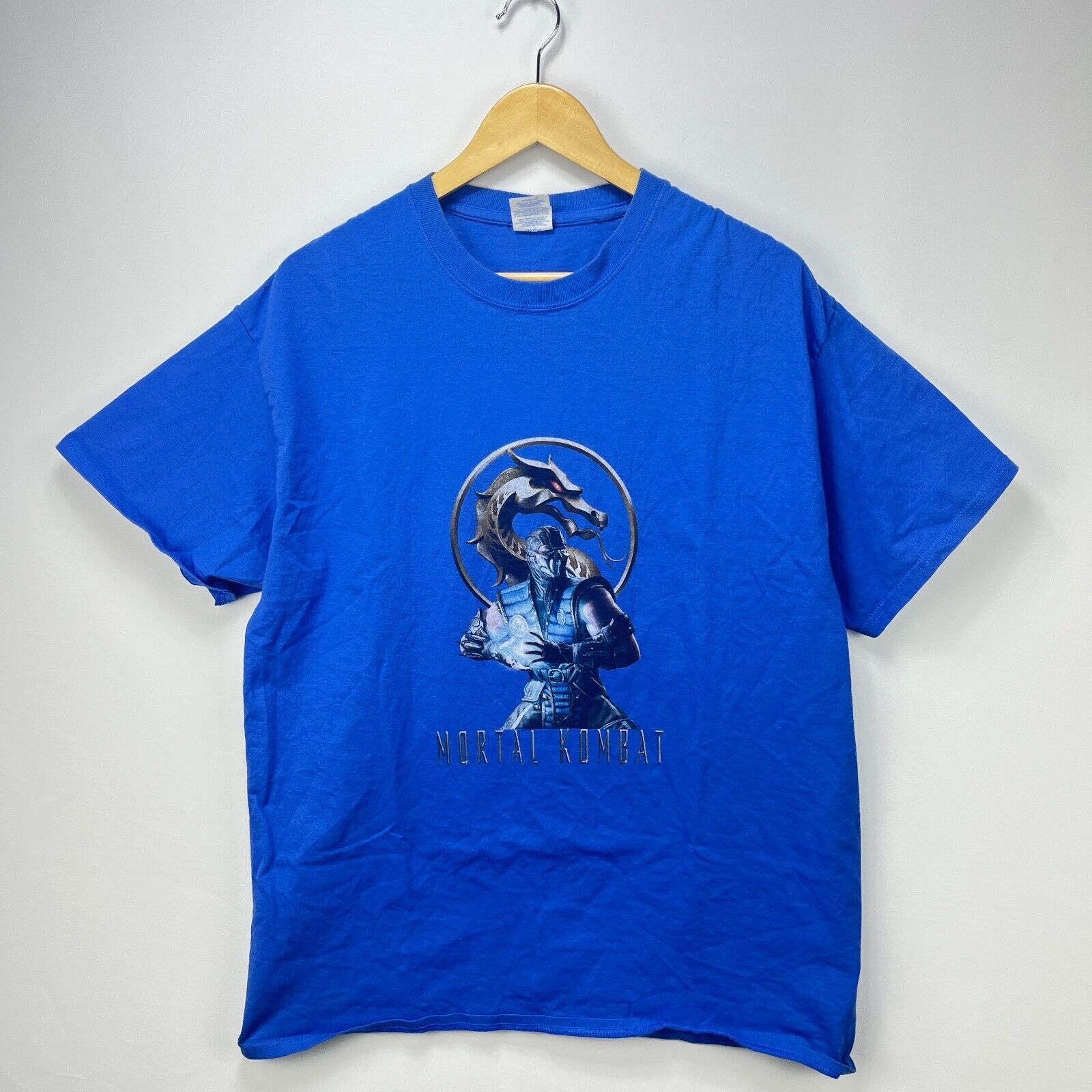 Disney × Vintage Vintage Y2K Mortal Kombat Game T-Shirt XL Size US XL / EU 56 / 4 - 1 Thumbnail