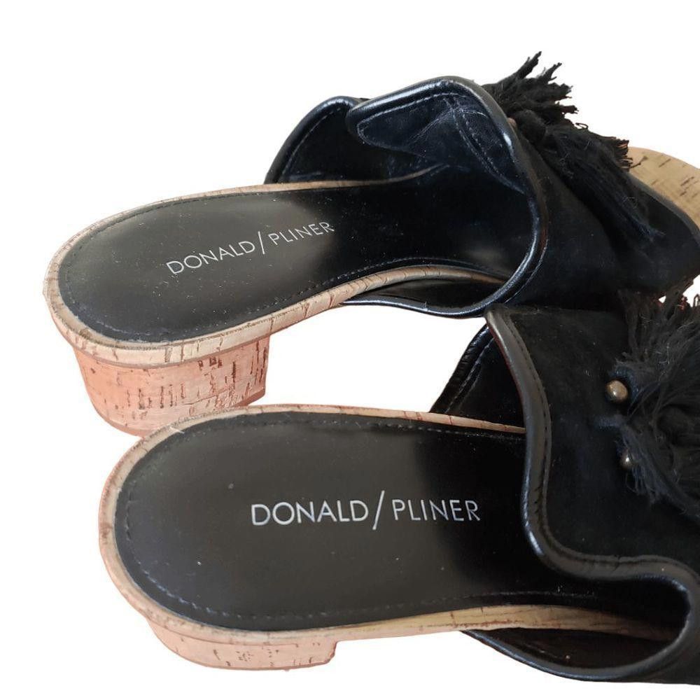 Donald Pliner CT1460 Donald Pliner Ladies Cork Heel Slide 9.5 Size US 9.5 / IT 39.5 - 2 Thumbnail