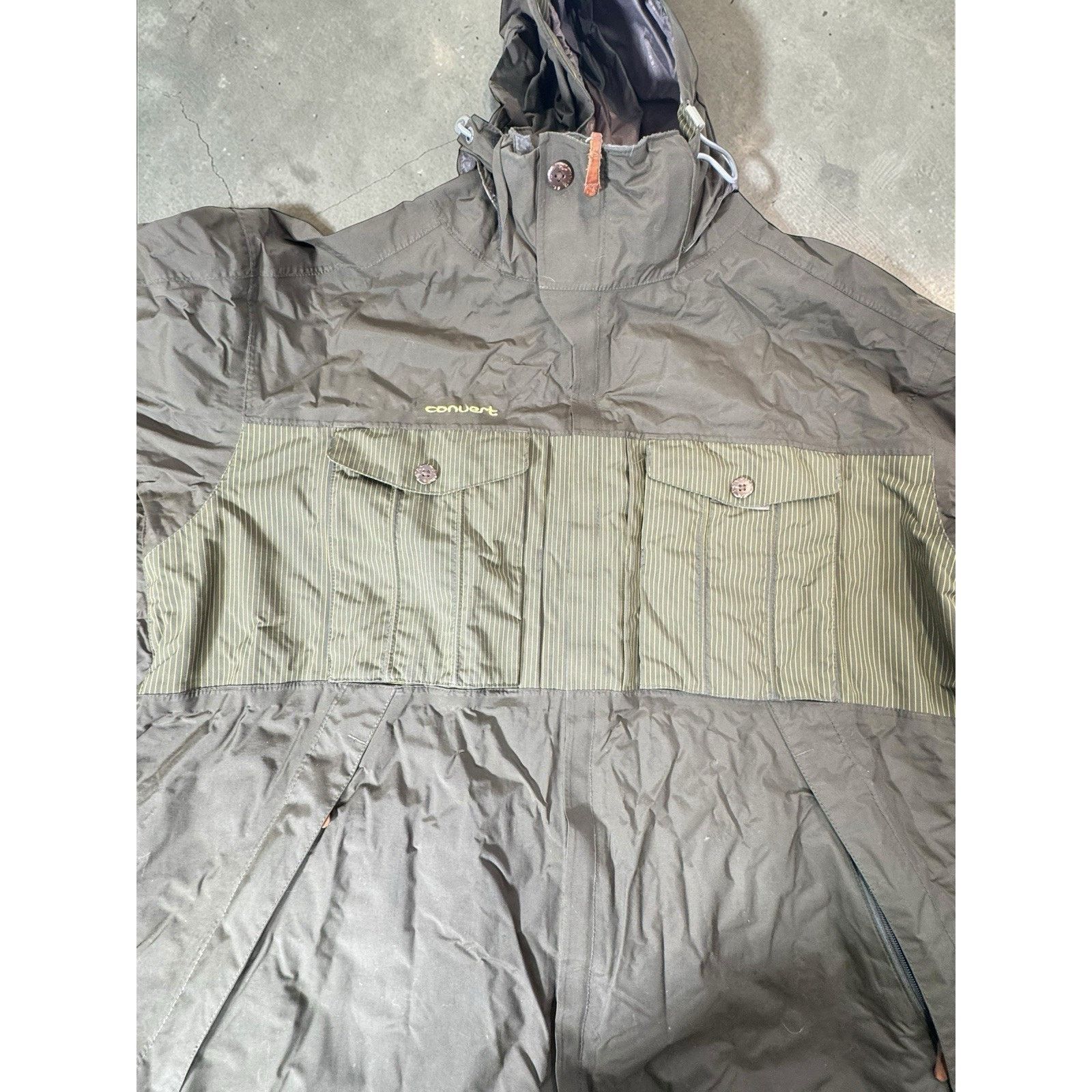 Columbia Columbia Convert Jacket Mens XXL Olive BASE TRX Waterproof Size US XXL / EU 58 / 5 - 5 Thumbnail