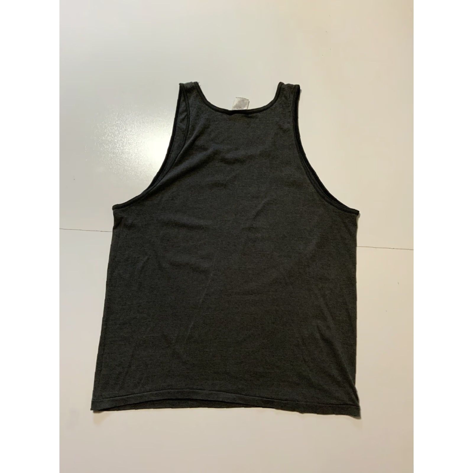 Vintage VINTAGE The BoneDaddy’s WorldBeat Band Single Stitch Tank Top T-Shirt XL Gray 80s 90s Platinum Shirt Mens? Size US XL / EU 56 / 4 - 2 Thumbnail