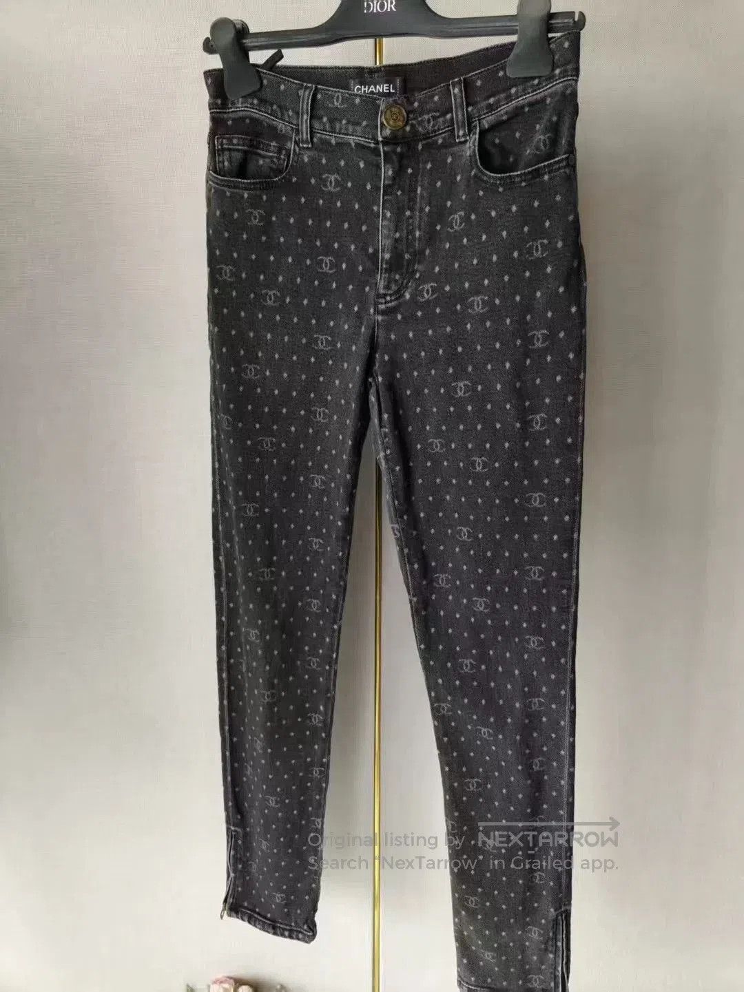 Chanel Chanel Authentic Jeans. Size 22" - 1 Thumbnail