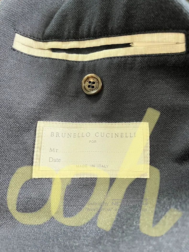 Brunello Cucinelli Brunello Cucinelli Knitted Blazer Jacket Size 44L - 3 Thumbnail