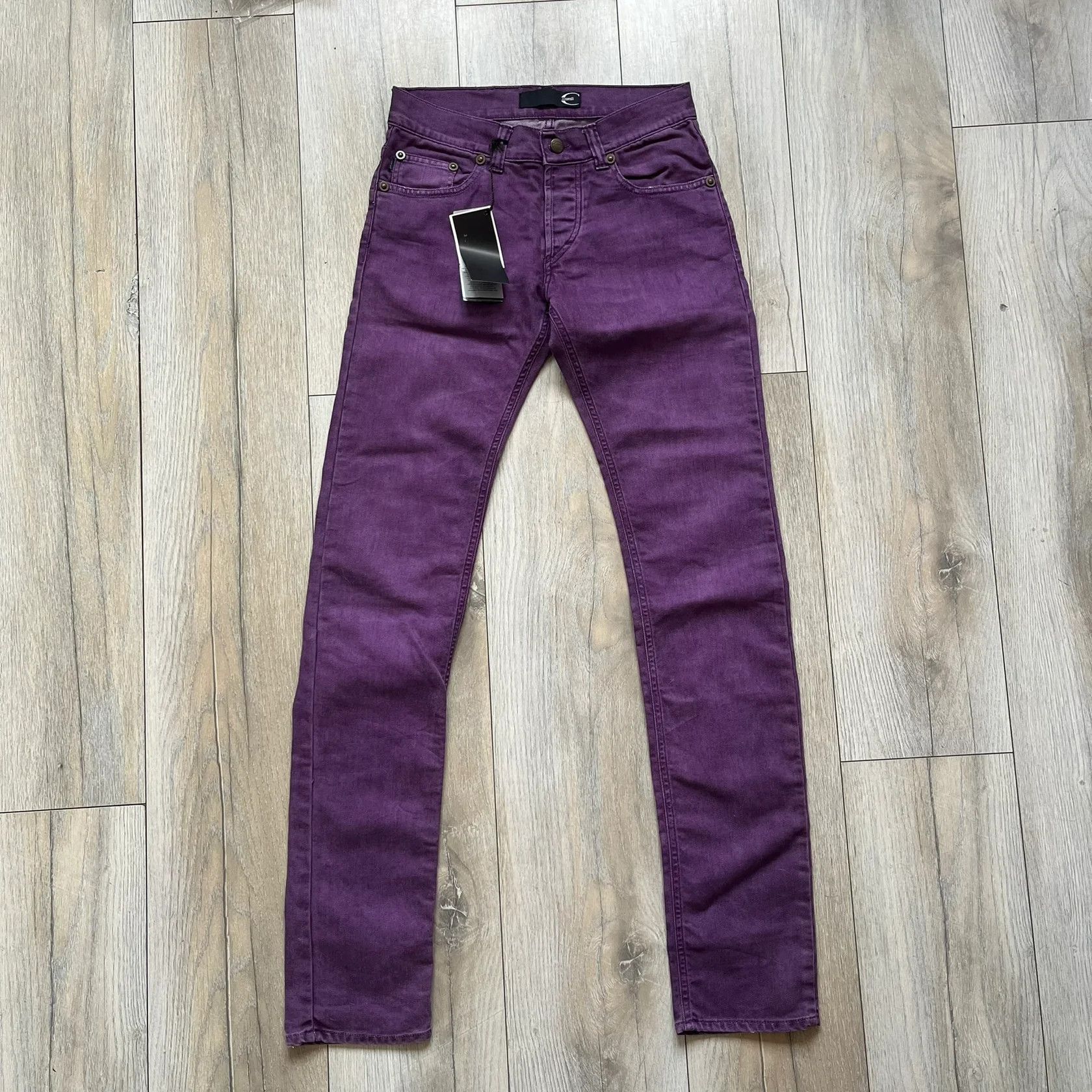 Just Cavalli Just Cavalli 2010's Purple Slim Jeans Size US 29 - 1 Thumbnail