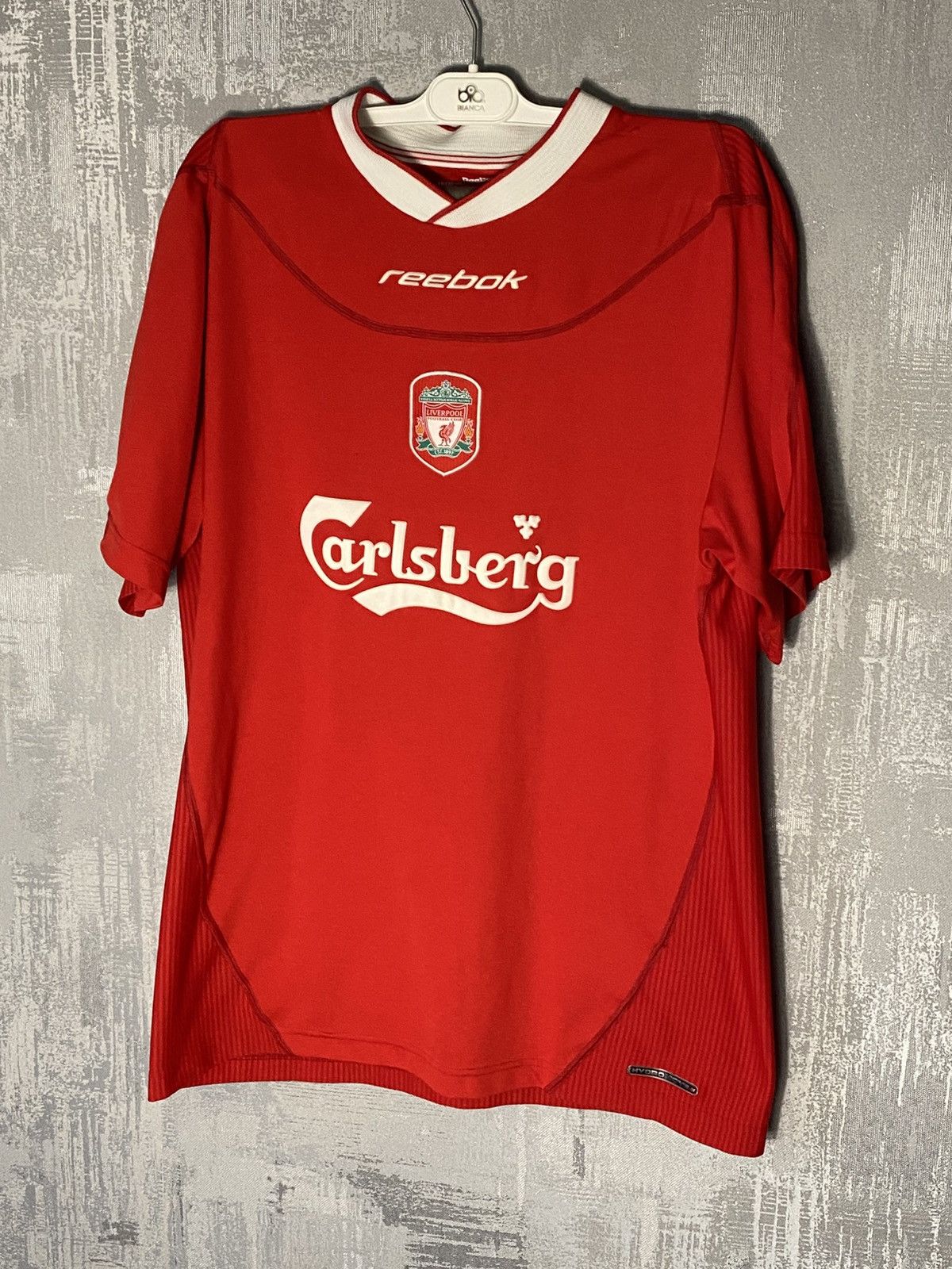 Reebok × Vintage Vintage Liverpool Reebok Football Soccer Jersey 2002/04 Home Size US L / EU 52-54 / 3 - 1 Thumbnail