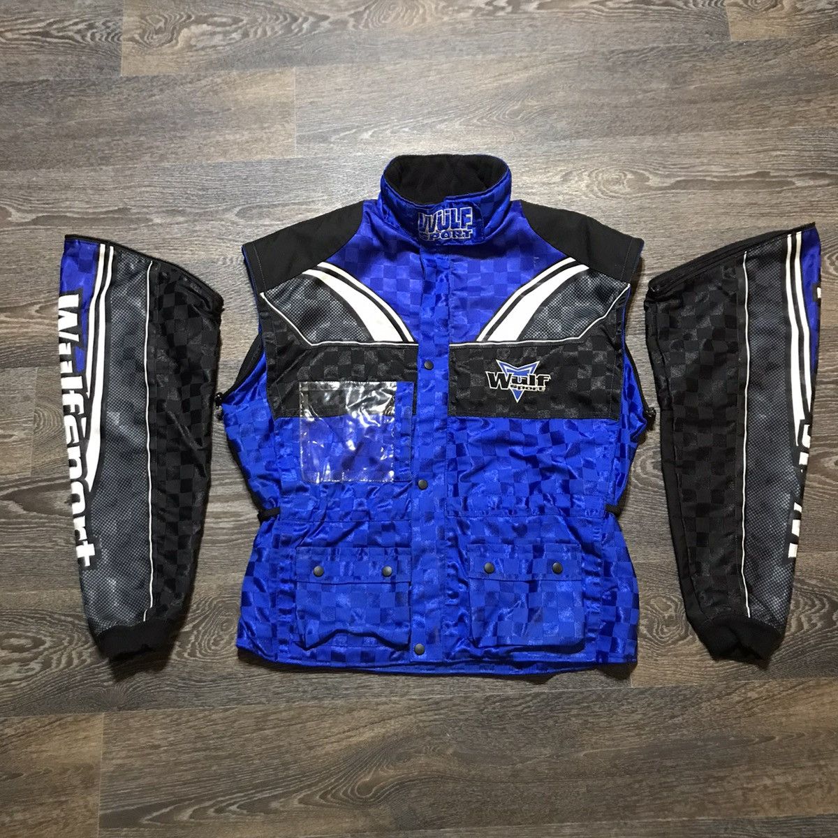 Other Vintage WulfSport Racing Jacket Work Feded Destroy Y2K 90s Size US M / EU 48-50 / 2 - 3 Thumbnail