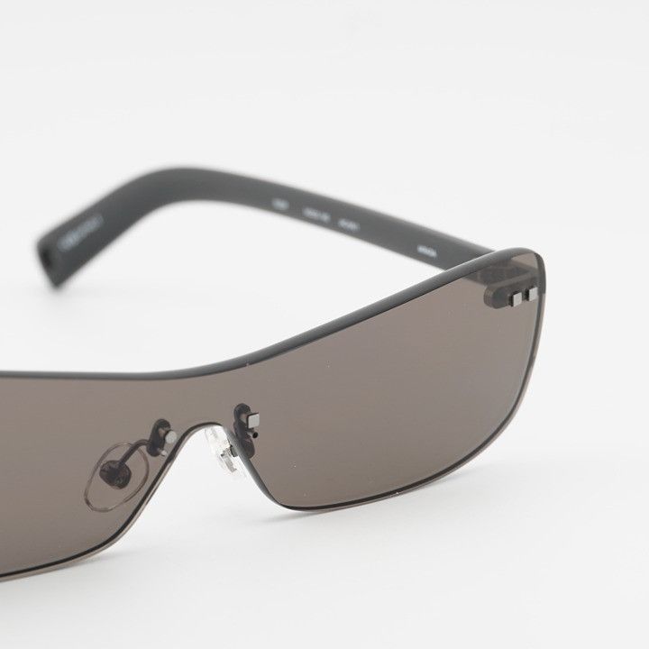 Jacquemus Jacquemus MIRADA JAC/69 C1 Sunglasses Matte Grey Shield Size ONE SIZE - 6 Thumbnail