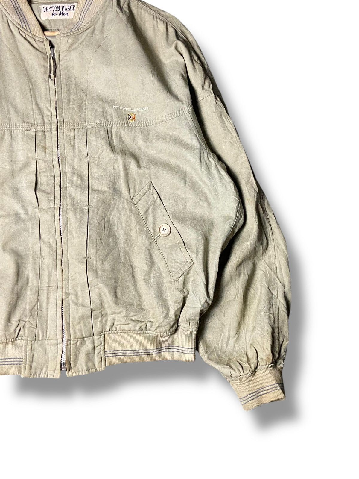 Japanese Brand Peyton Place 1987 Bomber Jacket for Men (140) Size US S / EU 44-46 / 1 - 4 Thumbnail