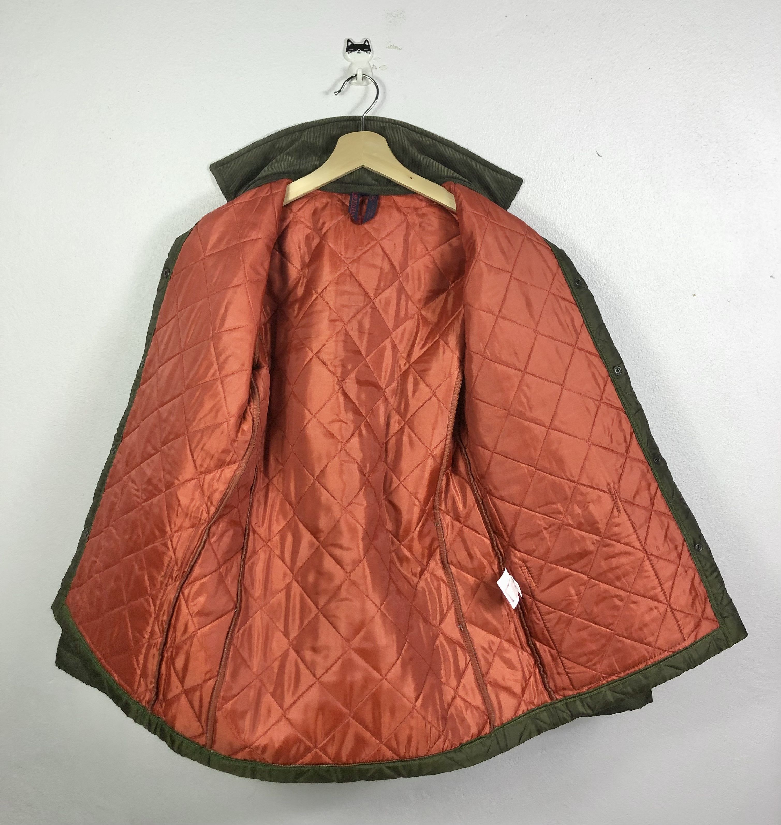 Lavenham Rare Lavenham Quilted Button Jacket Made in England Size US XS / EU 42 / 0 - 10 Thumbnail