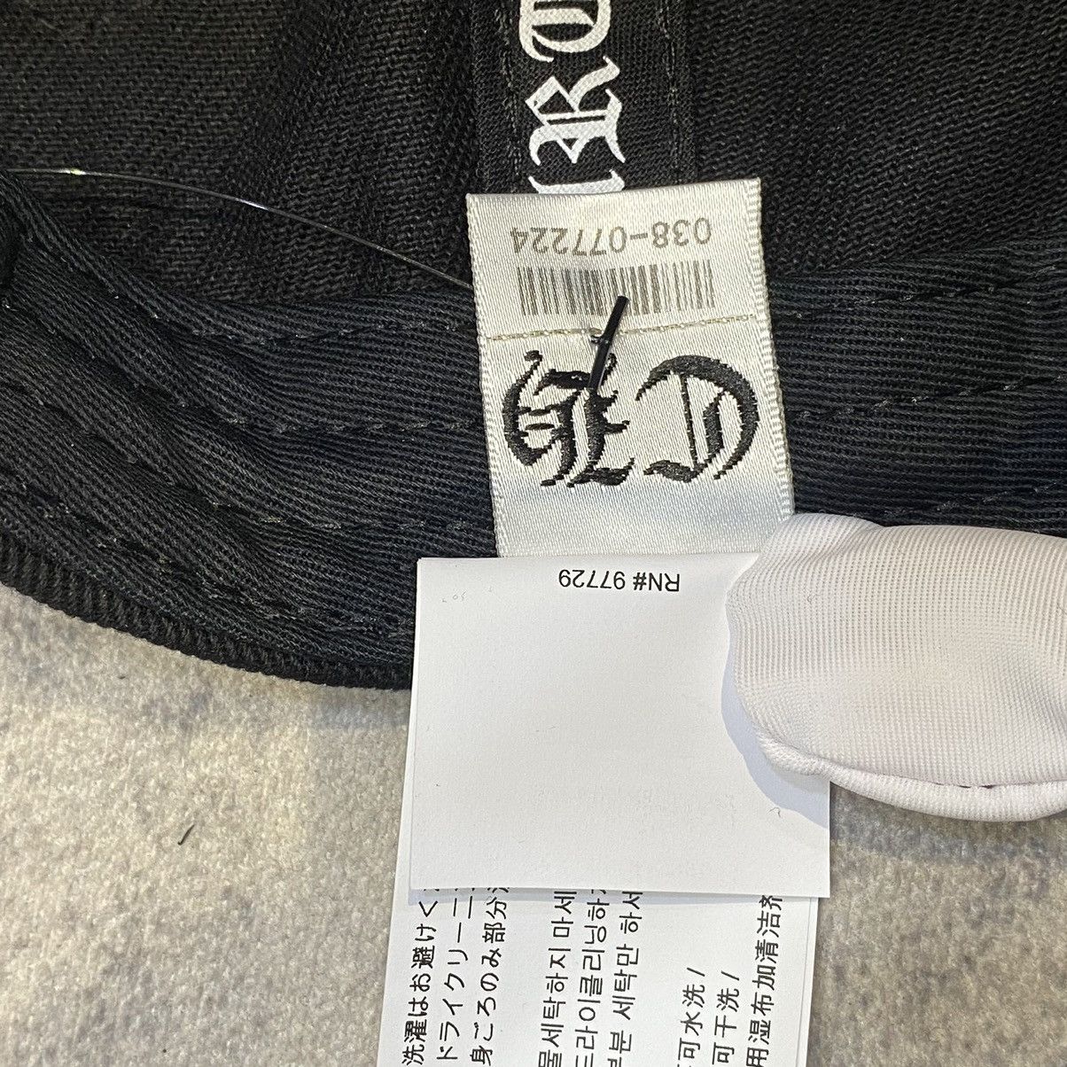 Chrome Hearts Chrome Hearts Dagger Denim Baseball Hat Black/White Size ONE SIZE - 10 Thumbnail