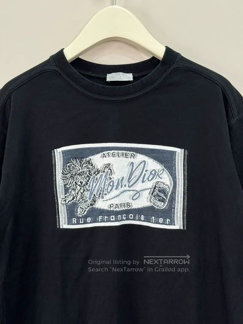 Dior Dior Black stamp slogan short sleeve Size US S / EU 44-46 / 1 - 3 Thumbnail