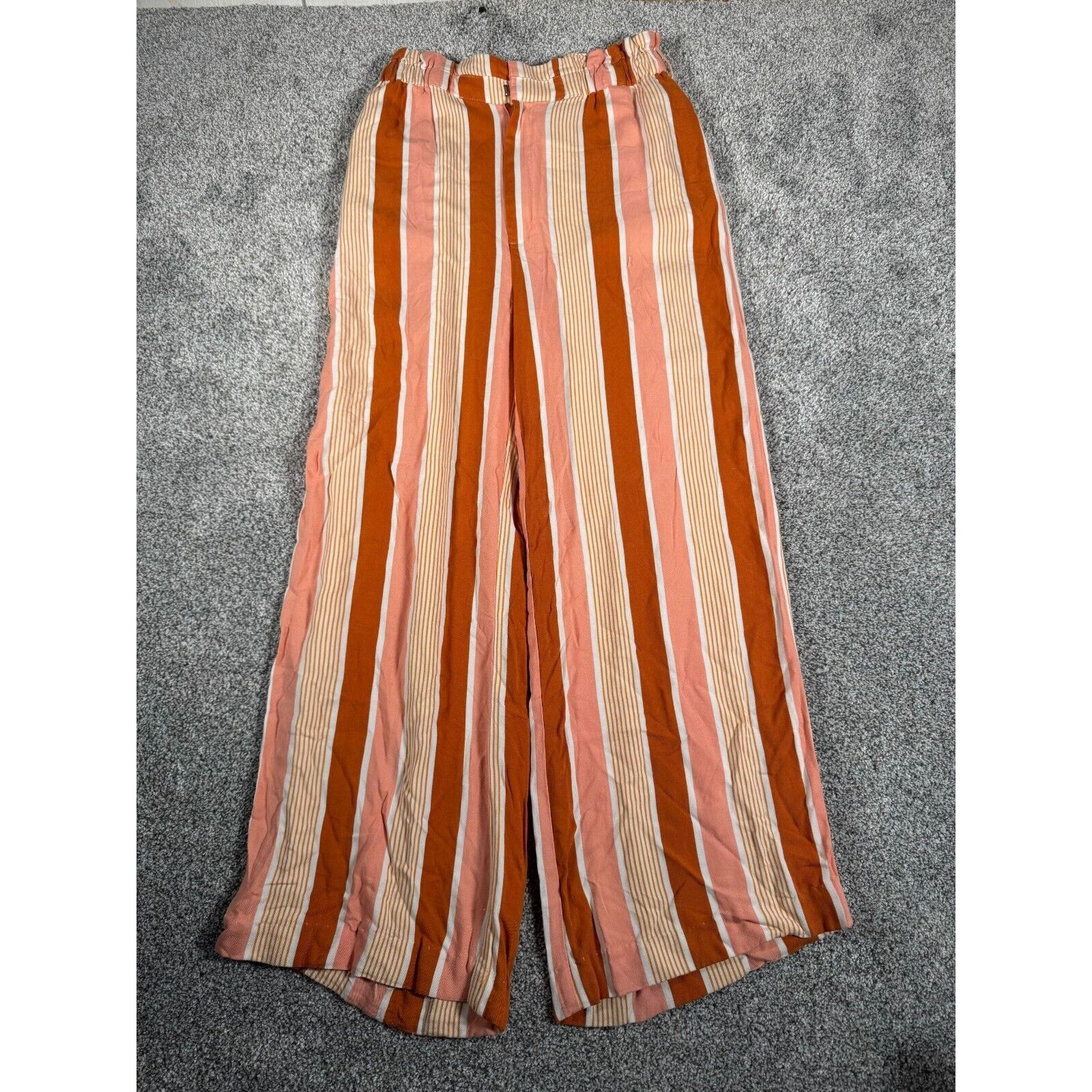 Forever 21 Retro 70s Inspired Palazzo Pants Womens Small Boho Hippie Size 26" / US 2 / IT 38 - 1 Thumbnail