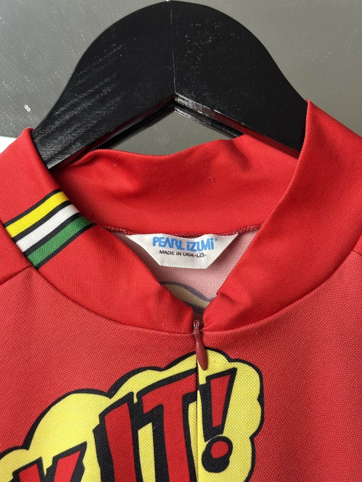 If Six Was Nine × PEARL iZUMi × Vintage Vintage Pearl Izumi Pop Art Godzilla Cycling Jersey USA Y2K Size US L / EU 52-54 / 3 - 3 Thumbnail