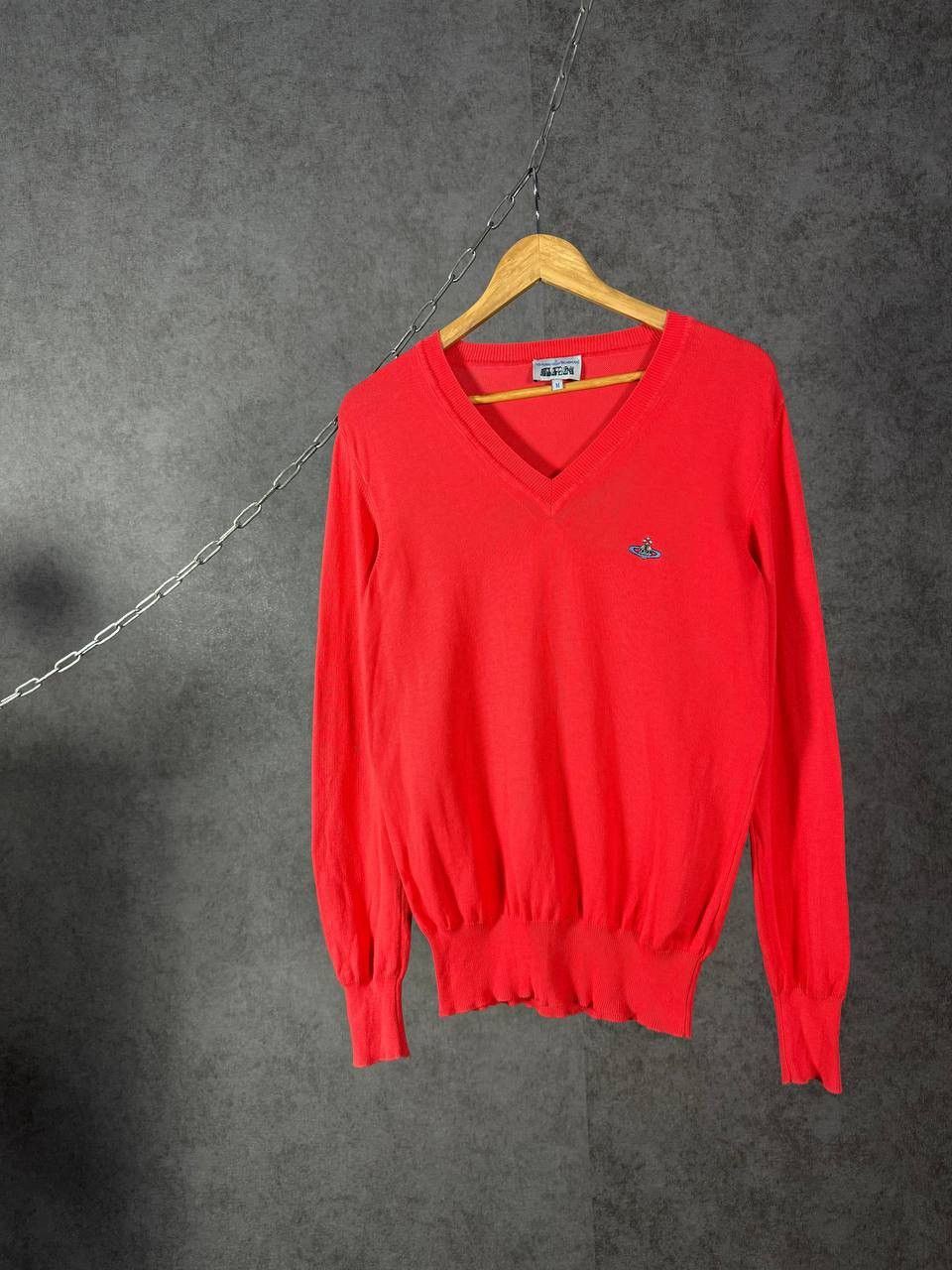 Vivienne Westwood Vivienne Westwood luxury designer v neck sweater Size US M / EU 48-50 / 2 - 1 Thumbnail
