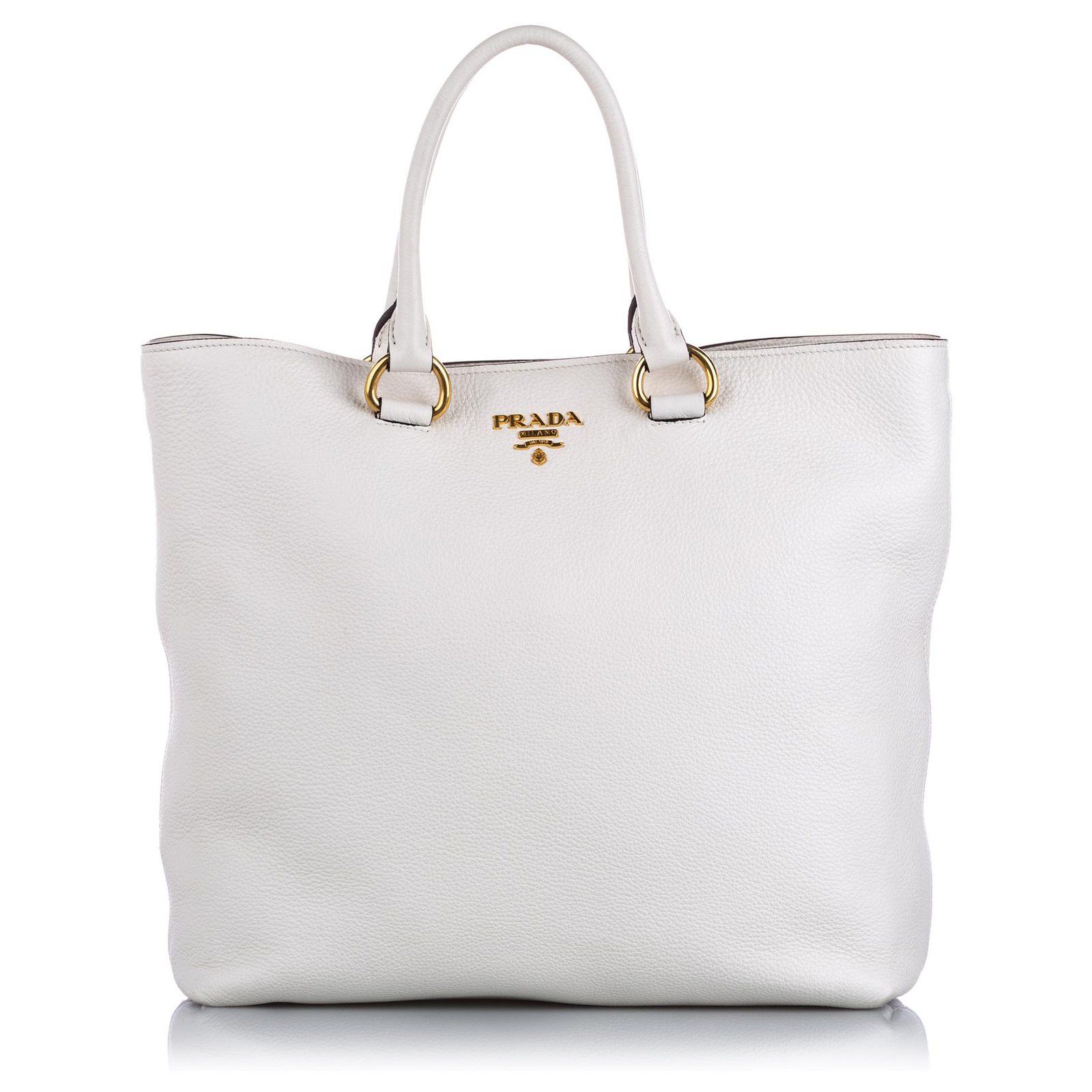 Prada o1la1rc1a0724 Size: OS / Tote Bag in White Size ONE SIZE - 1 Thumbnail