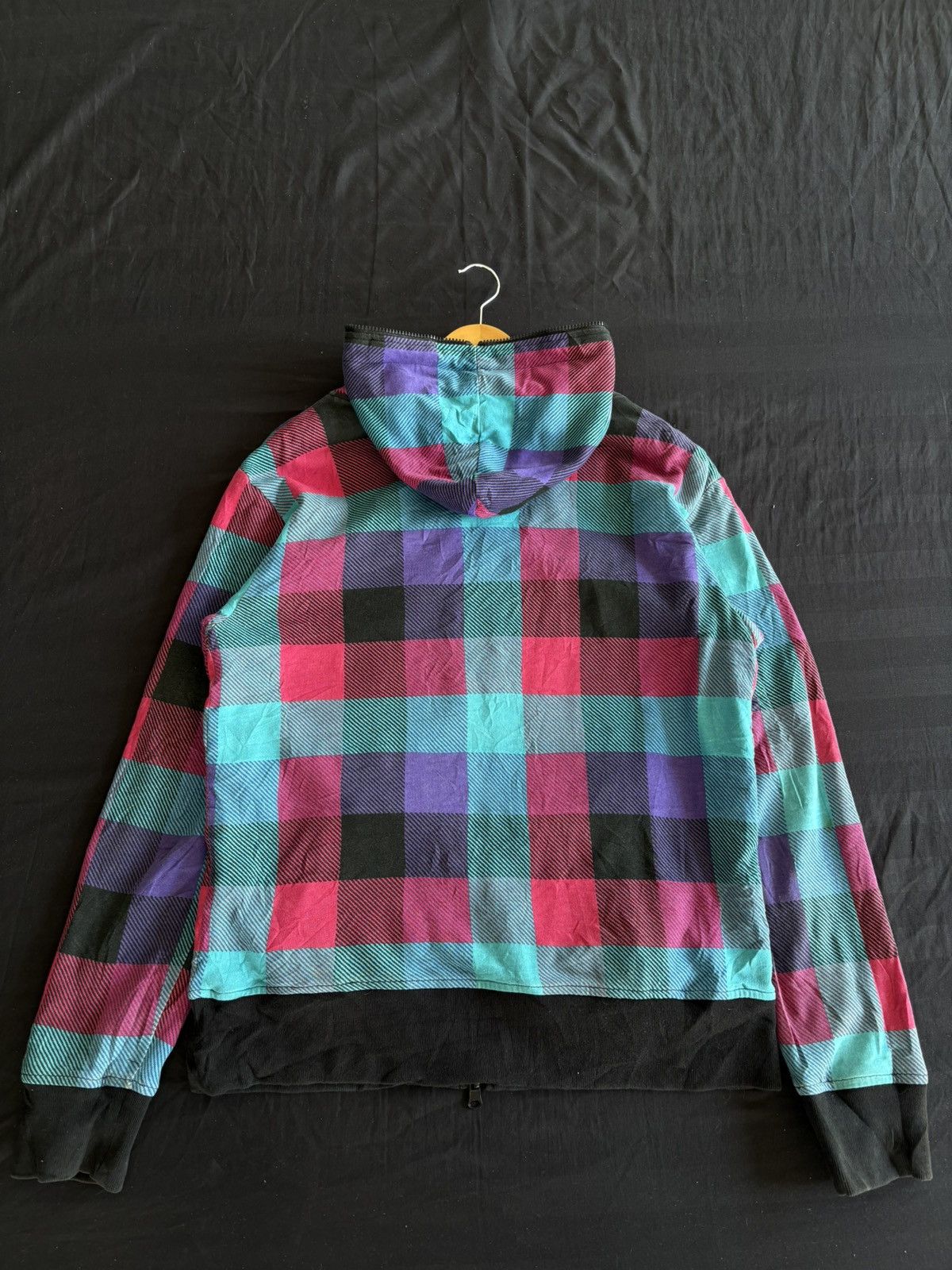 Japanese Brand M25QUARED Reversible Full Zip Hood Punk Y2K Style Size US L / EU 52-54 / 3 - 10 Thumbnail