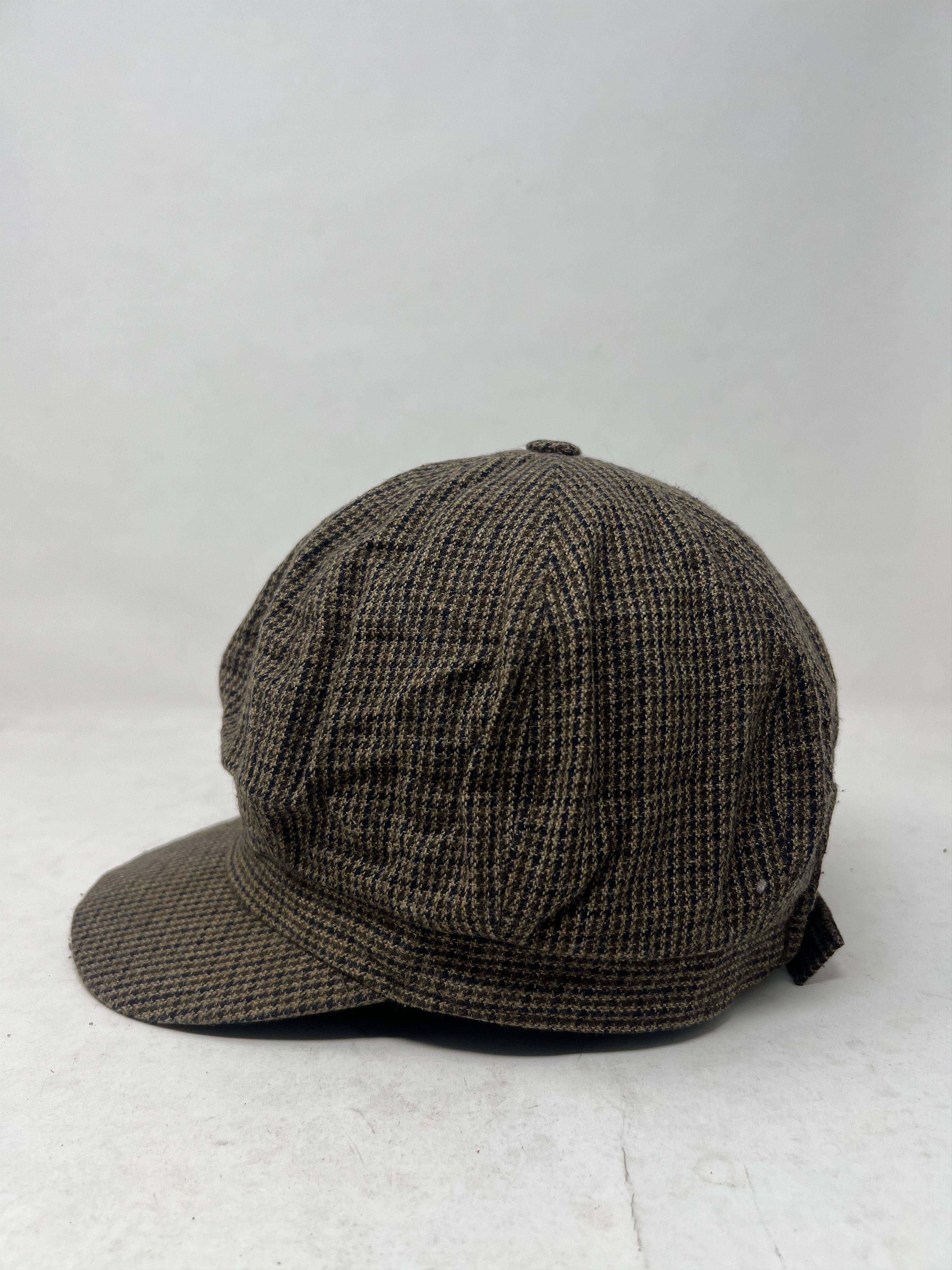 Japanese Brand Houndstooth Newsboy Cap Hat Size ONE SIZE - 3 Thumbnail
