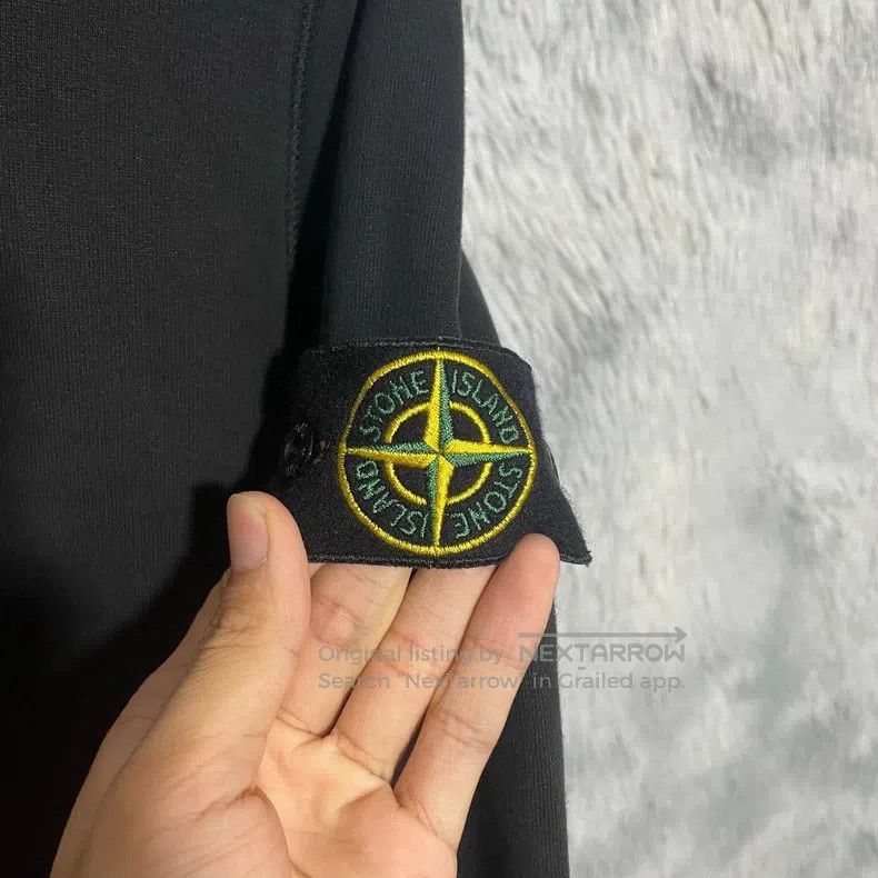 Stone Island Stone Island Hooded Sweatshirt Hooded Jacket Black M Size US M / EU 48-50 / 2 - 3 Thumbnail
