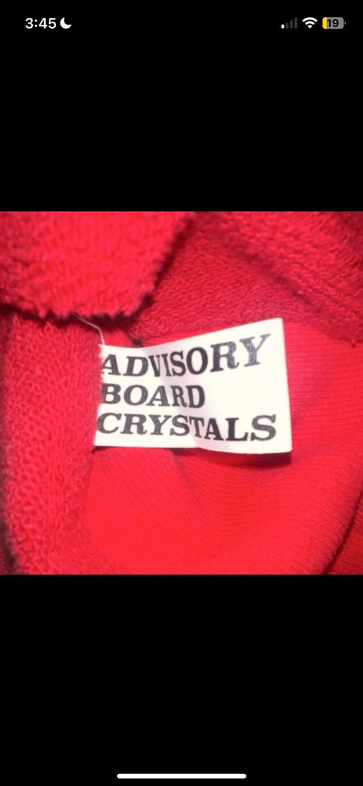 Advisory Board Crystals × Vans Vans Advisory Board Crystals Opal Shoebox Hoodie XL Red Size US XL / EU 56 / 4 - 9 Thumbnail