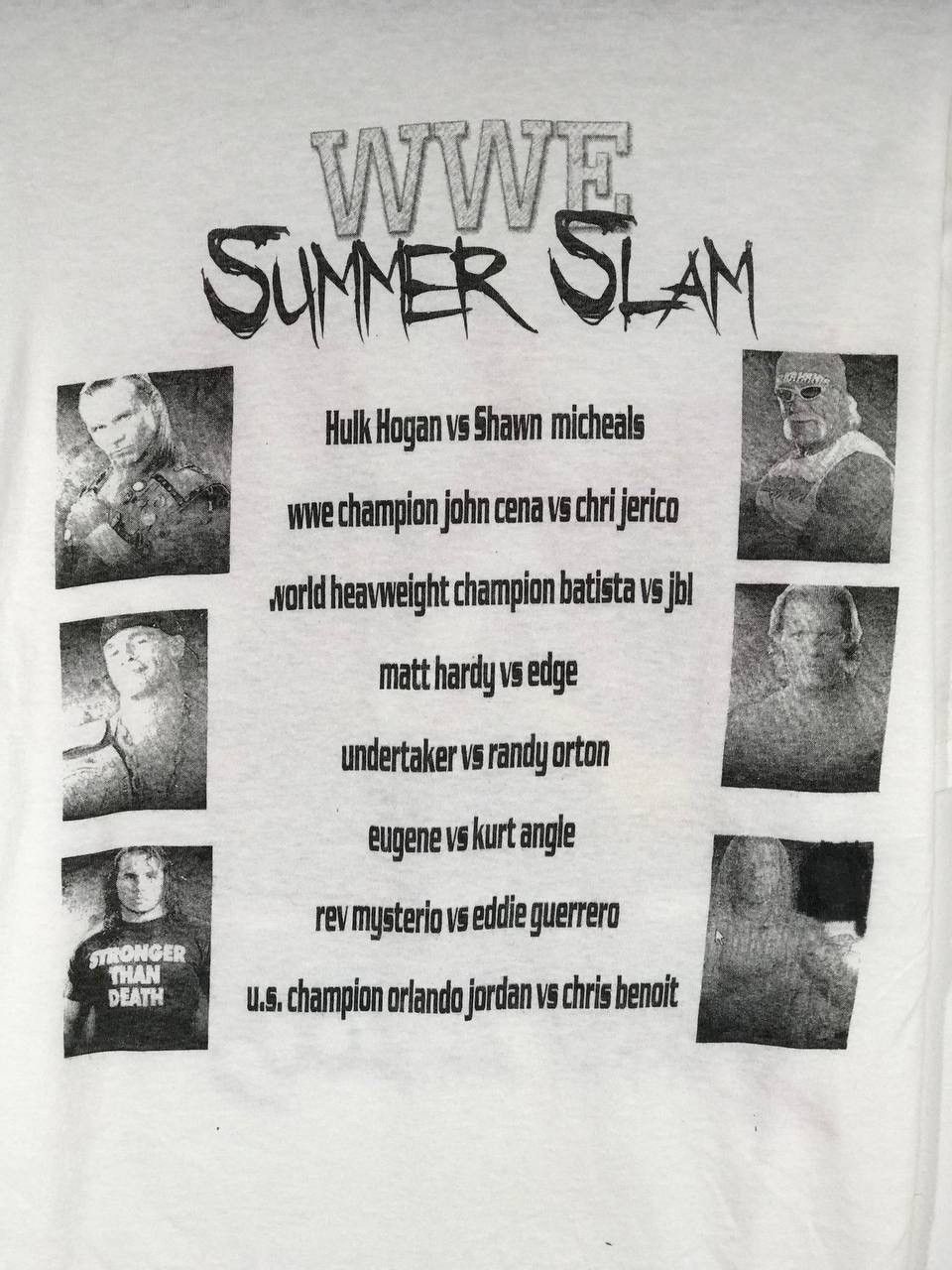 WWE vintage 2005 Summer slam legend vs icon Size US L / EU 52-54 / 3 - 6 Thumbnail