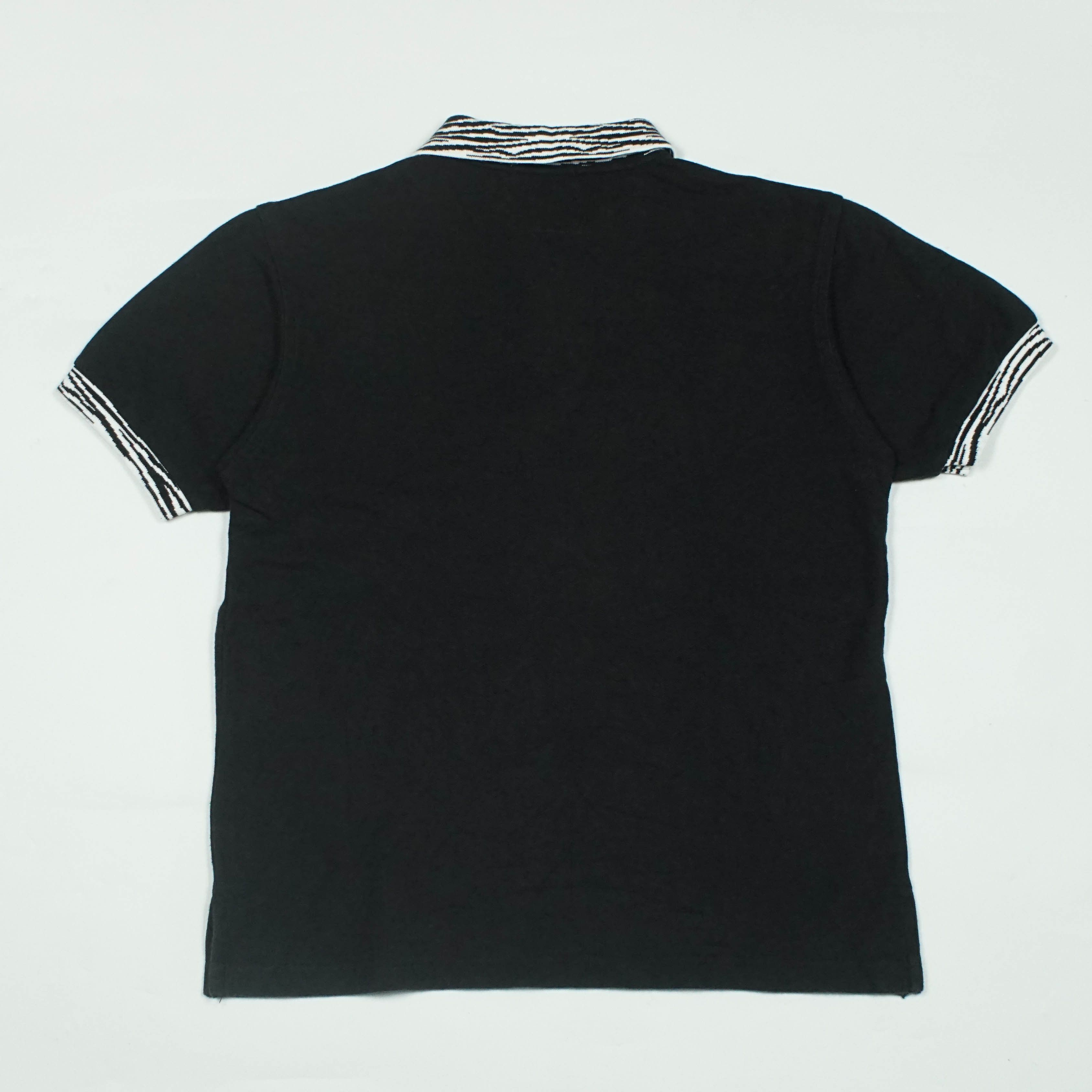 Krizia *NoTariff Basics by Krizia Zebra Collar Polo Size M / US 6-8 / IT 42-44 - 3 Thumbnail
