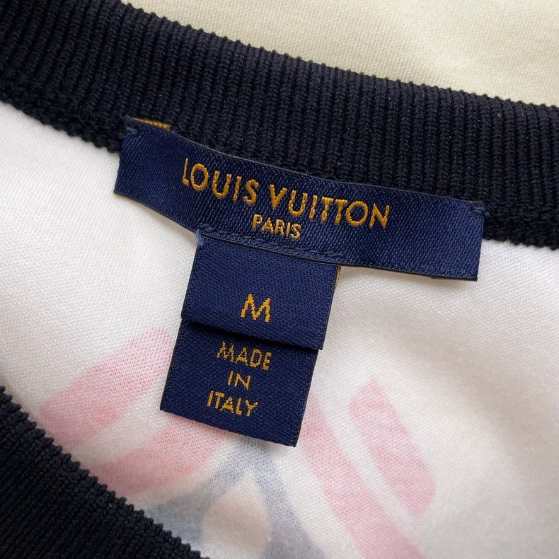 Louis Vuitton Louis Vuitton Yellow large logo short sleeve 2503-Nextarrow Size US M / EU 48-50 / 2 - 5 Thumbnail