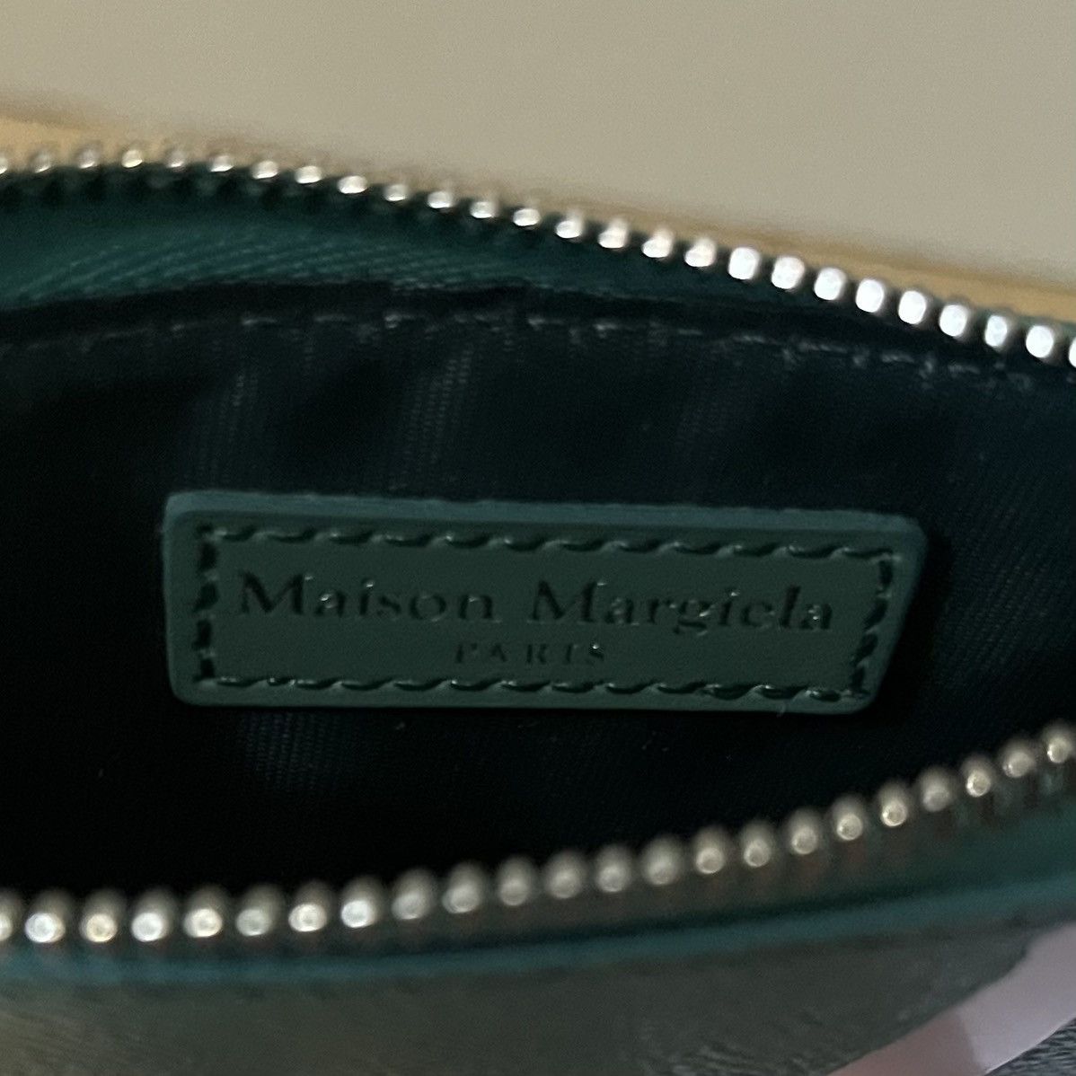 Maison Margiela Zipped Leather Card Holder Wallet Size ONE SIZE - 5 Thumbnail
