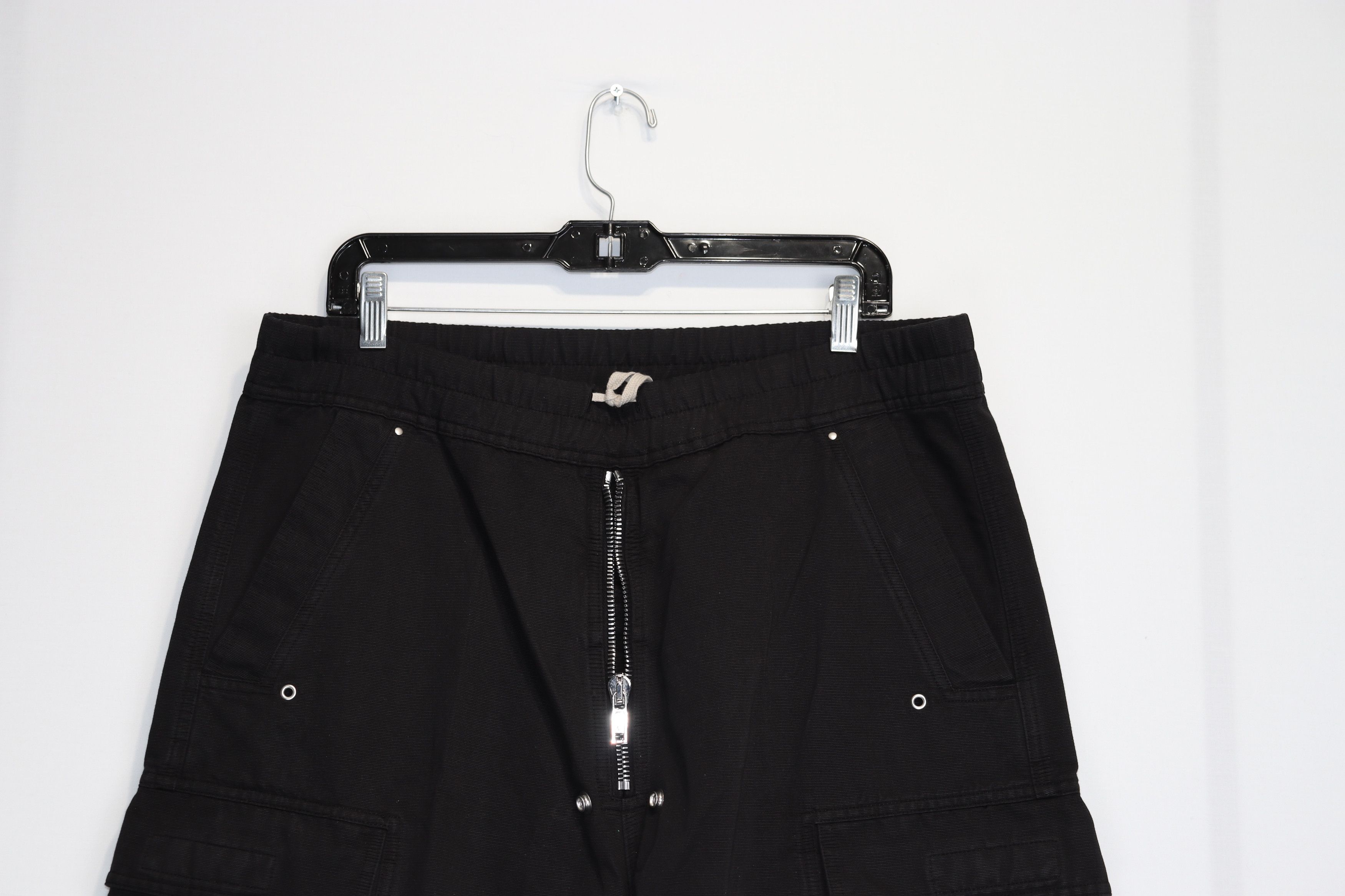 Rick Owens o1rshd1 Double Cargo Jumbo Belas in Black Size US 34 / EU 50 - 7 Thumbnail
