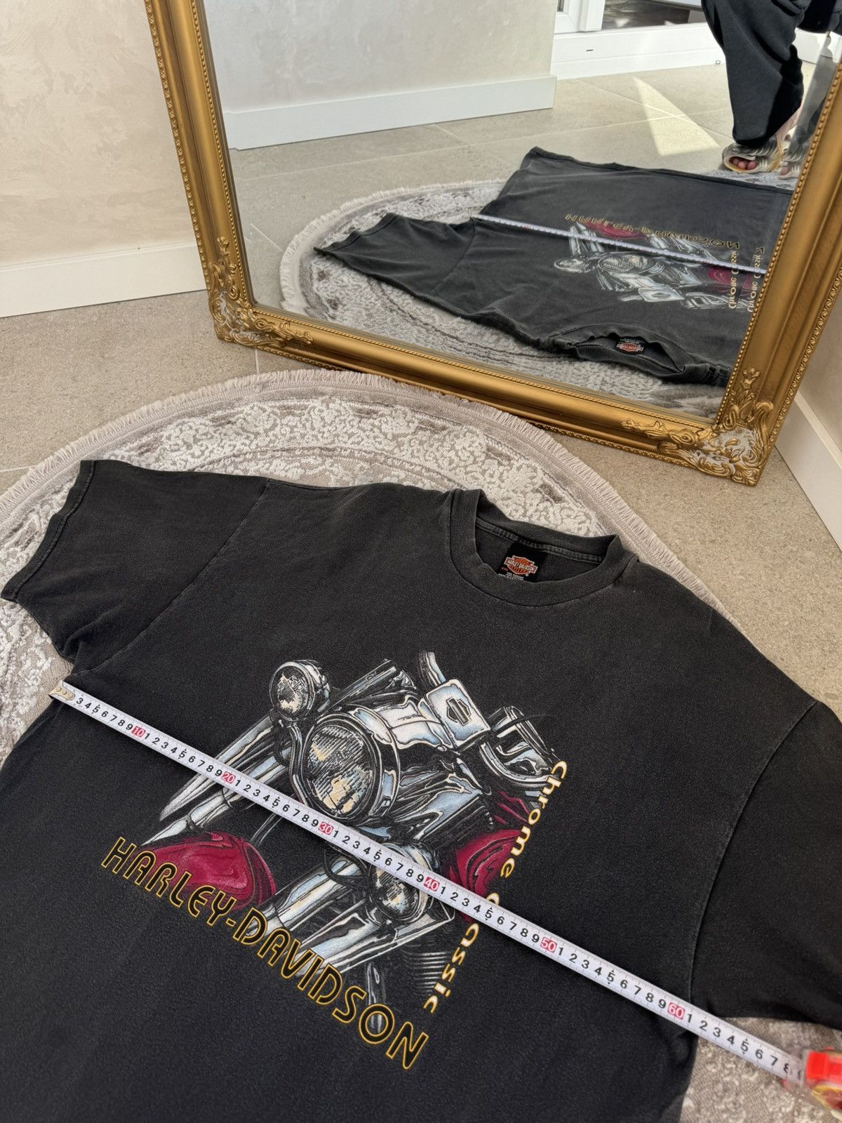 Harley Davidson 1990’s HARLEY DAVIDSON Biker T Shirt Made In USA🇺🇸 Size US XXL / EU 58 / 5 - 4 Thumbnail
