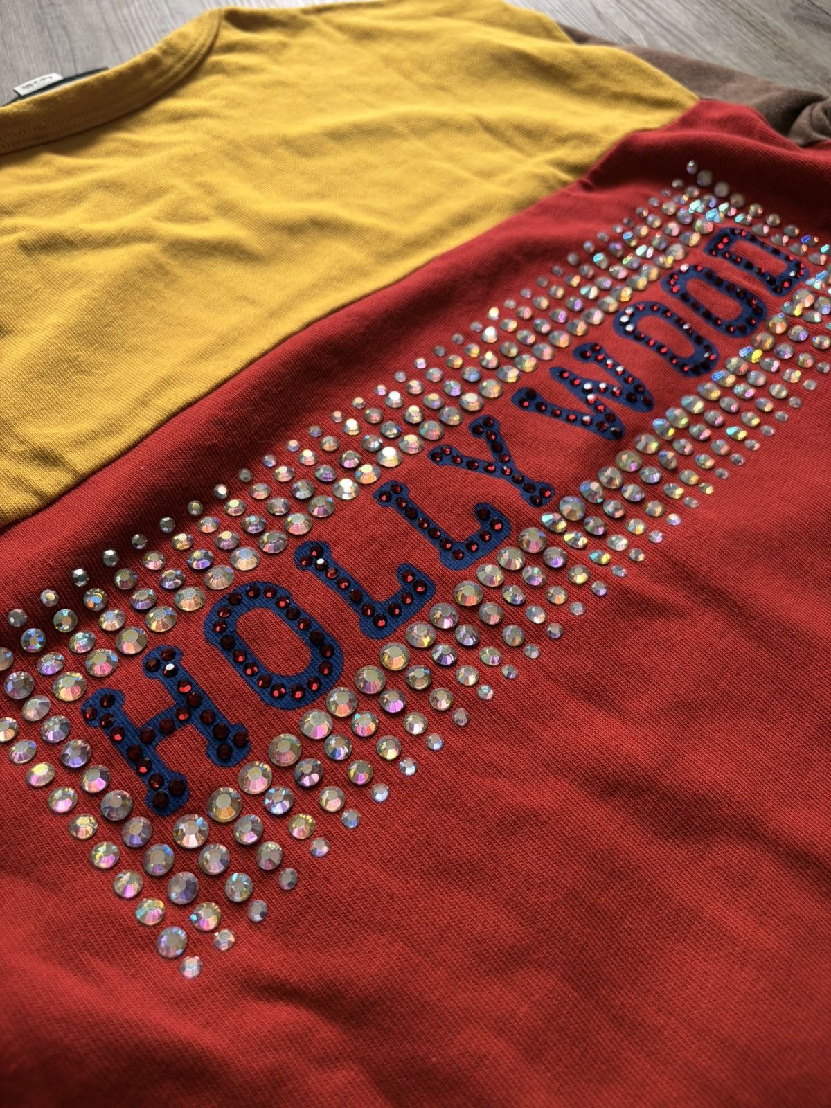 Gucci Sample Gucci “Holly Wood” backprint crystal longsleeve Size US L / EU 52-54 / 3 - 3 Thumbnail