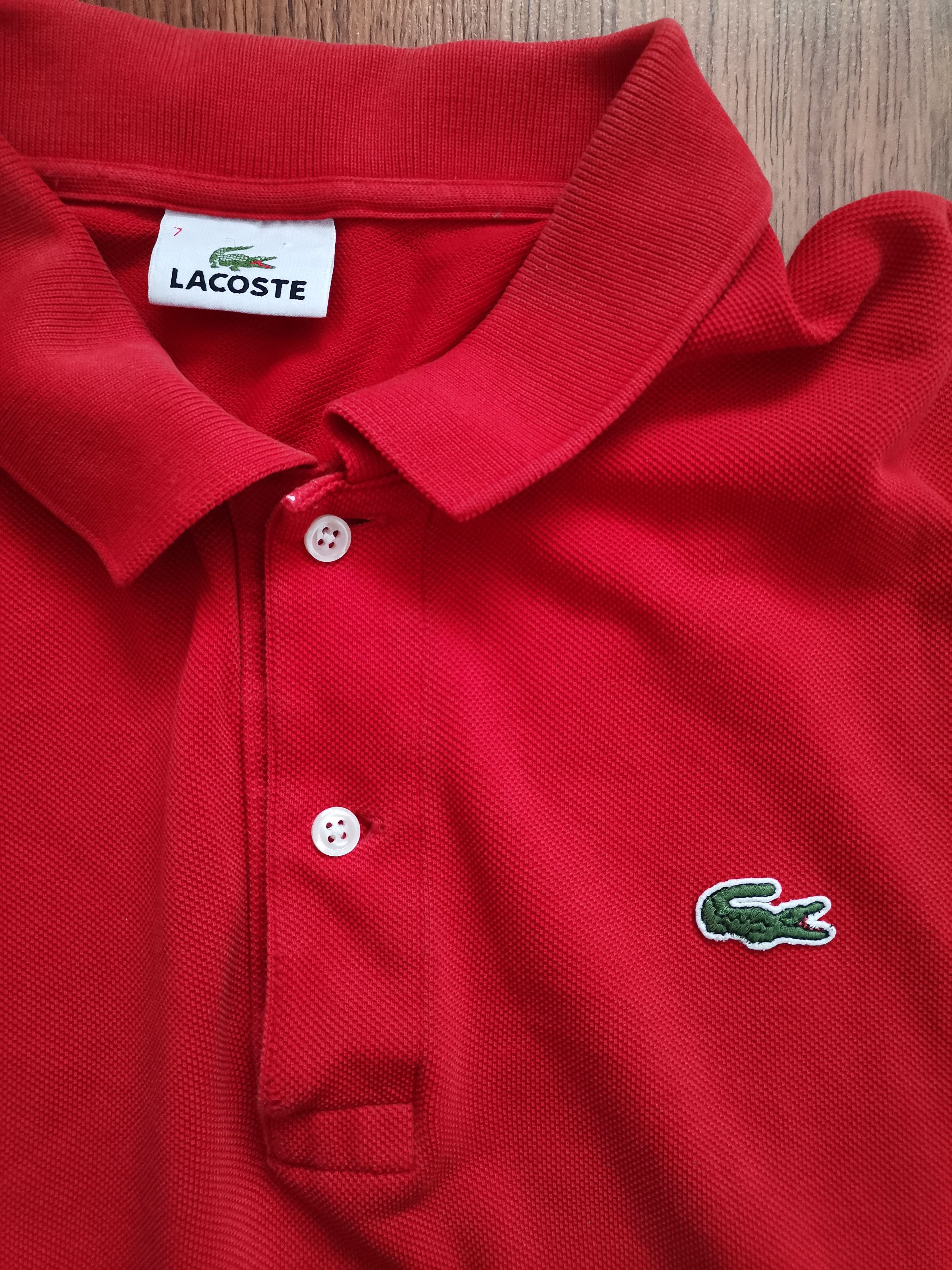 Lacoste × Vintage Vintage Lacoste Polo Size US XL / EU 56 / 4 - 2 Thumbnail