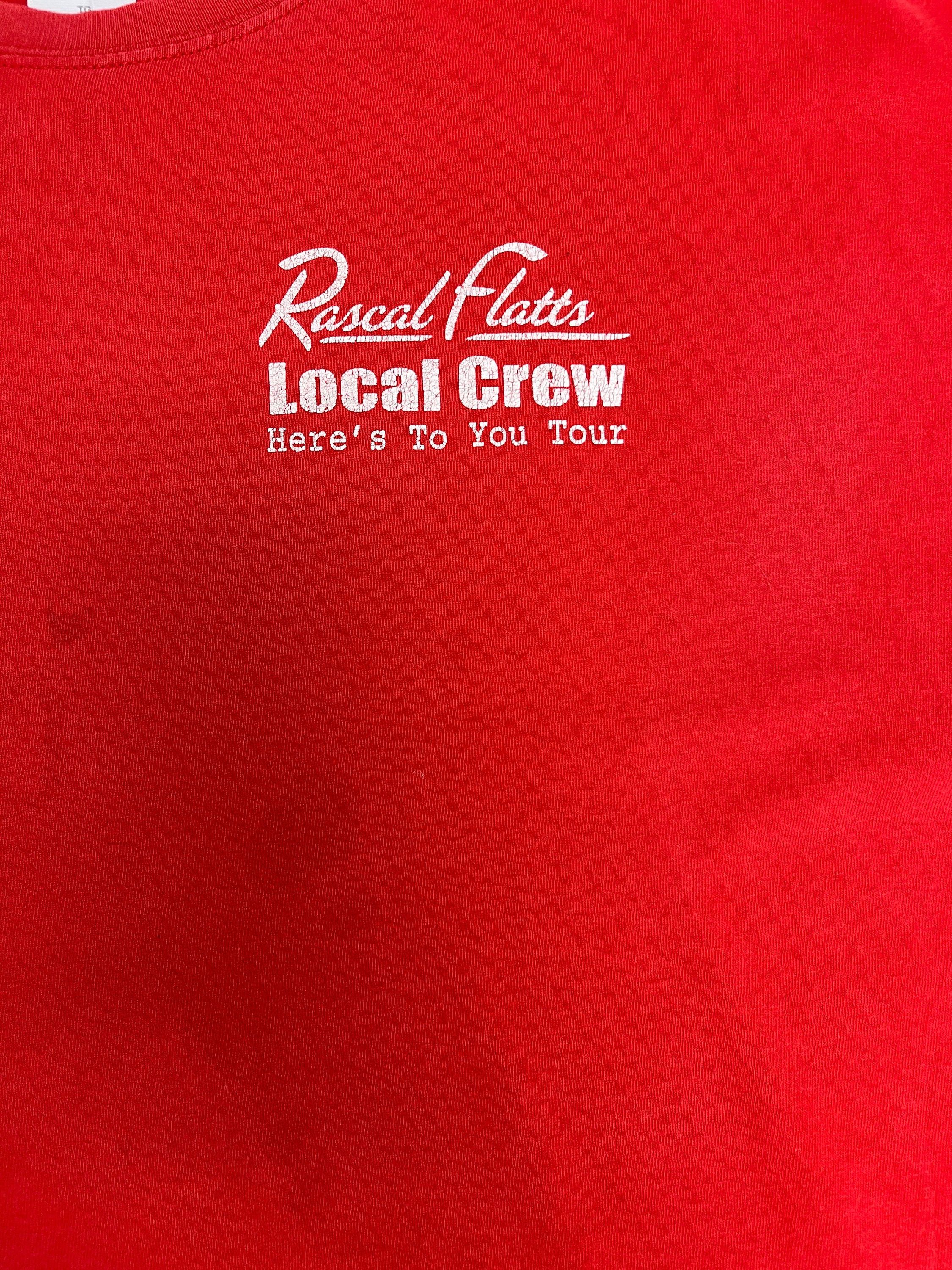 Vintage Rascal Flatts Here's To You Tour Vintage Tee Size US XL / EU 56 / 4 - 2 Thumbnail