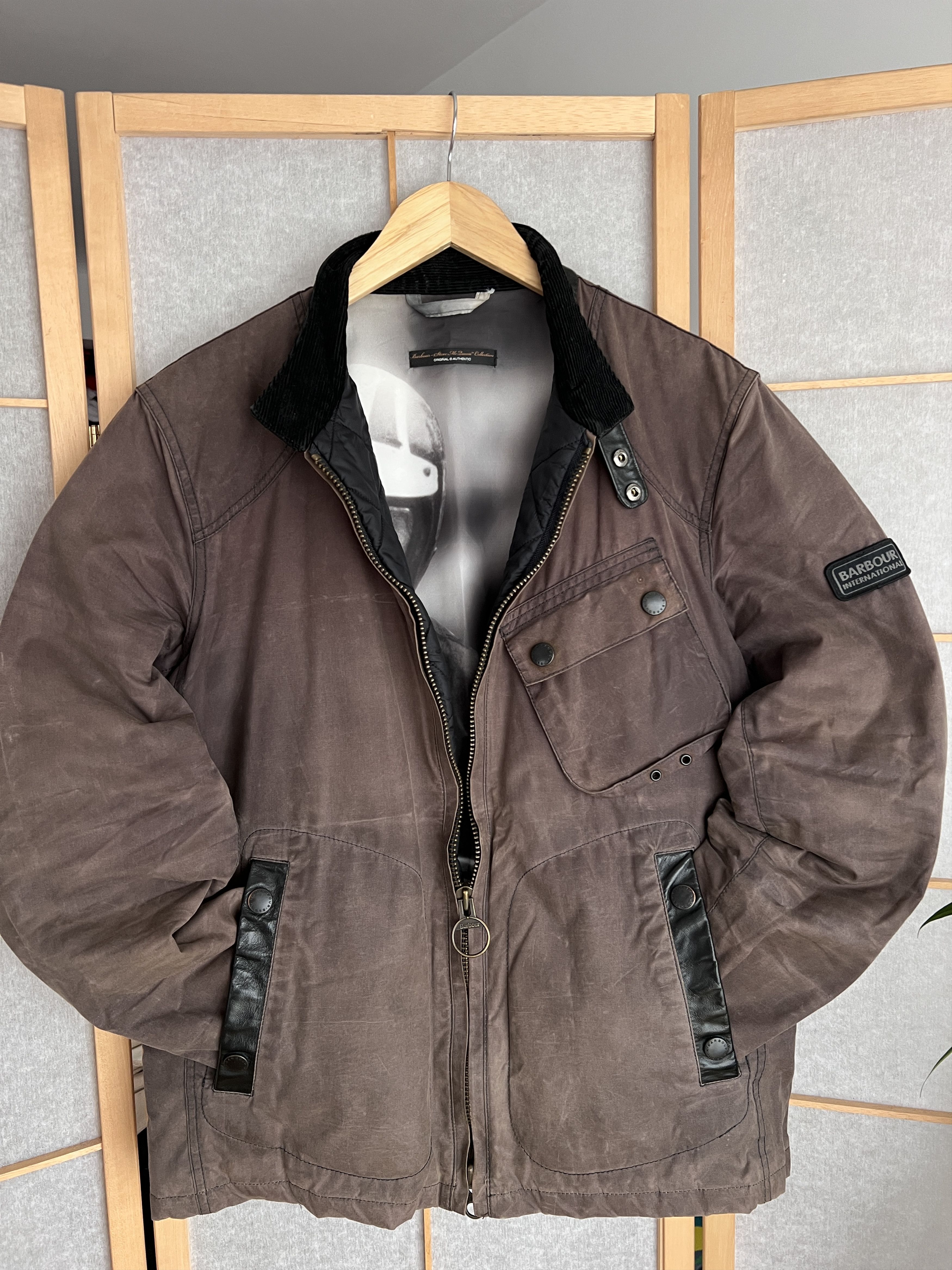 Barbour Barbour International Steeve McQueen Greenham waxed jacket Size US L / EU 52-54 / 3 - 1 Thumbnail