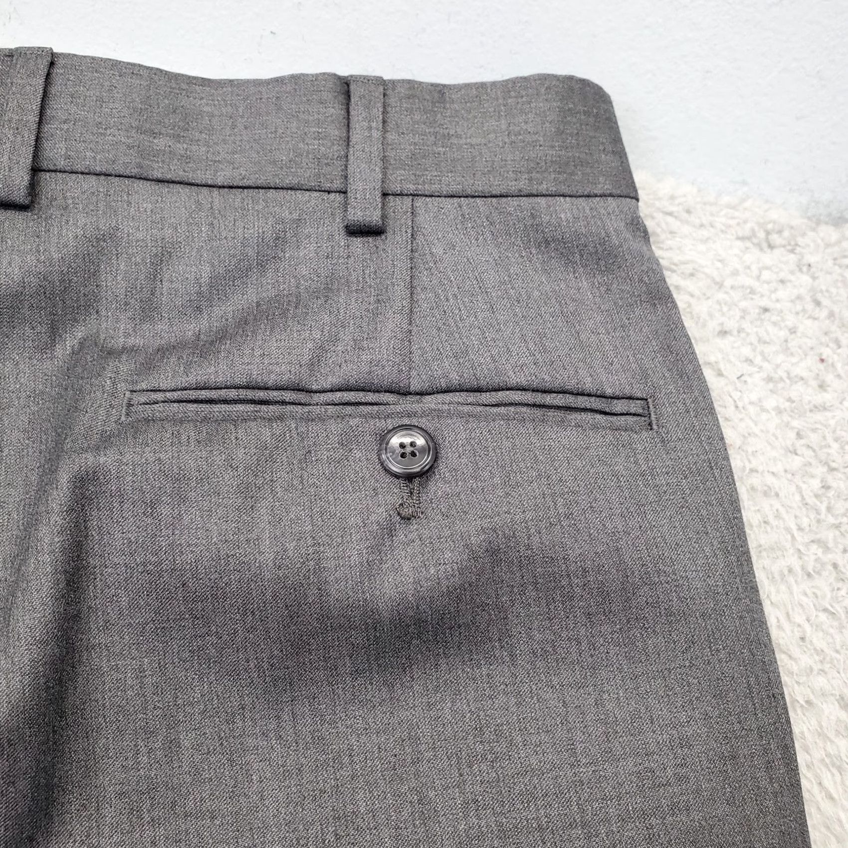 Jos. A. Bank Jos. A. Bank Dress Pants Mens 36x32 Charcoal Tailored Fit Formal Straight Leg Shirt Pants Womens? Size US 36 / EU 52 - 8 Thumbnail