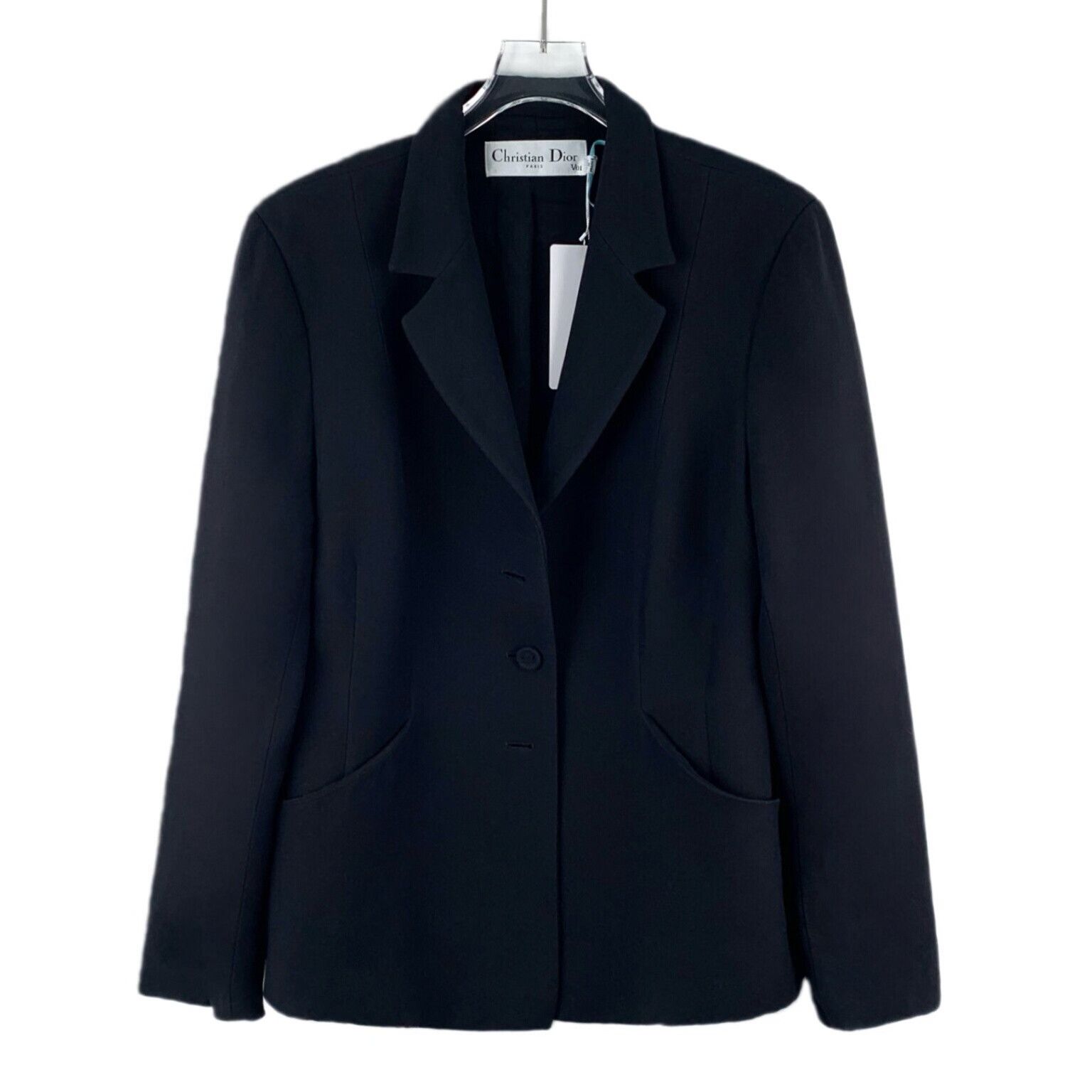 Dior Dior 30 Montaigne Wool Silk Blazer FR 48 Size XL / US 12-14 / IT 48-50 - 1 Thumbnail
