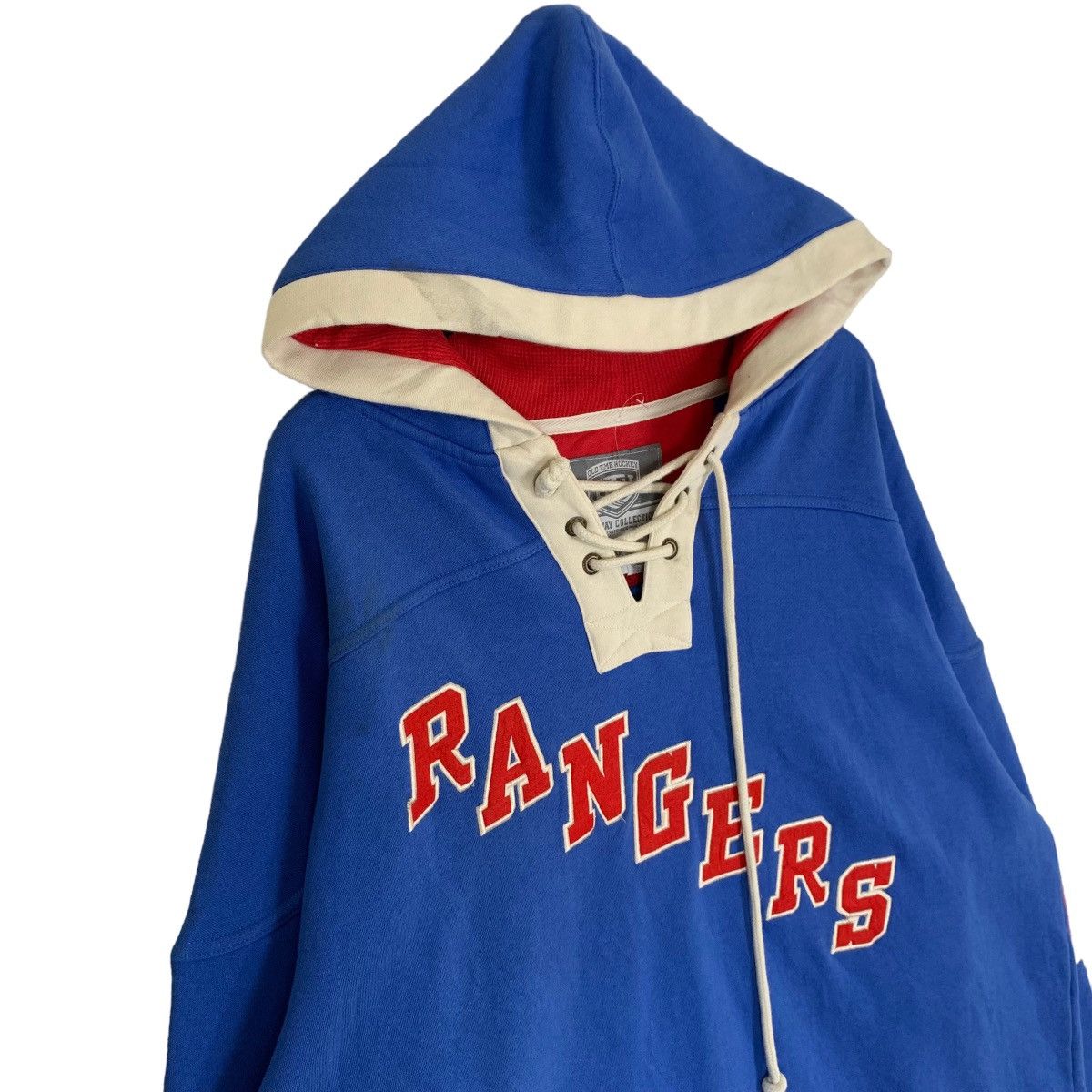 NHL Old Time Hockey NHL New York Rangers Hoodie Sweatshirt Size US XXL / EU 58 / 5 - 4 Thumbnail