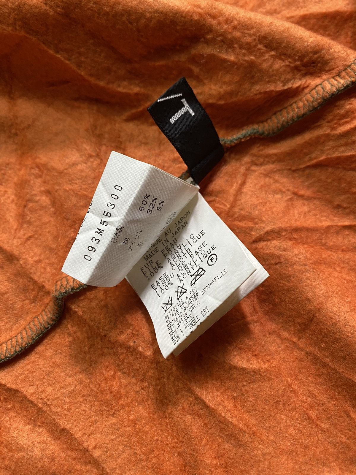 If Six Was Nine × Le Grande Bleu (L.G.B.) × Yohji Yamamoto Japanes Atsuro Tayama by yohjiyamamoto fur hoodie Size US S / EU 44-46 / 1 - 5 Thumbnail