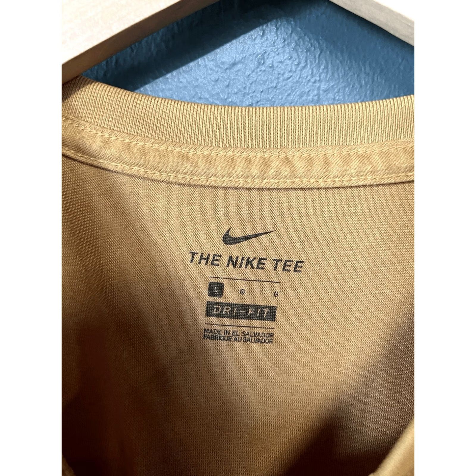 Nike Nike Yellow Dri-Fit Athletic Short Sleeve T-shirt Size Large Men’s Size US L / EU 52-54 / 3 - 3 Thumbnail