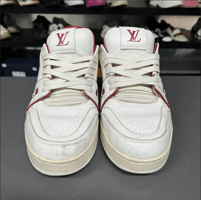 Louis Vuitton Louis Vuitton low-top sneakers 42.5 Size US 9.5 / EU 42-43 - 2 Thumbnail