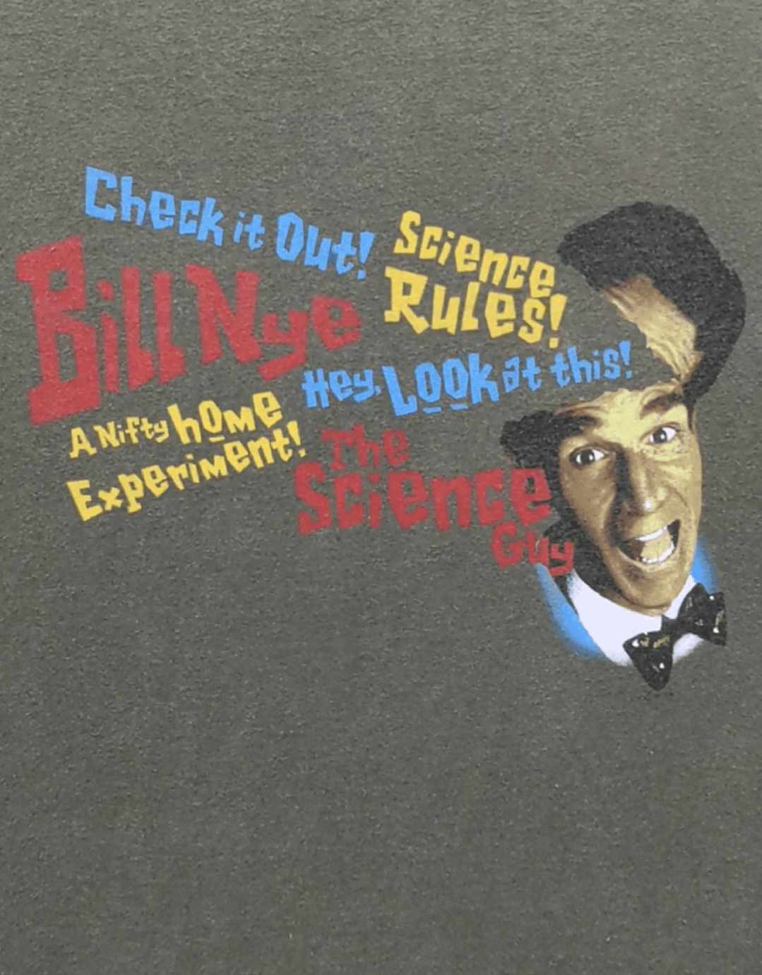 Other VINTAGE BILL NYE THE SCIENCE GUY Size US L / EU 52-54 / 3 - 8 Thumbnail