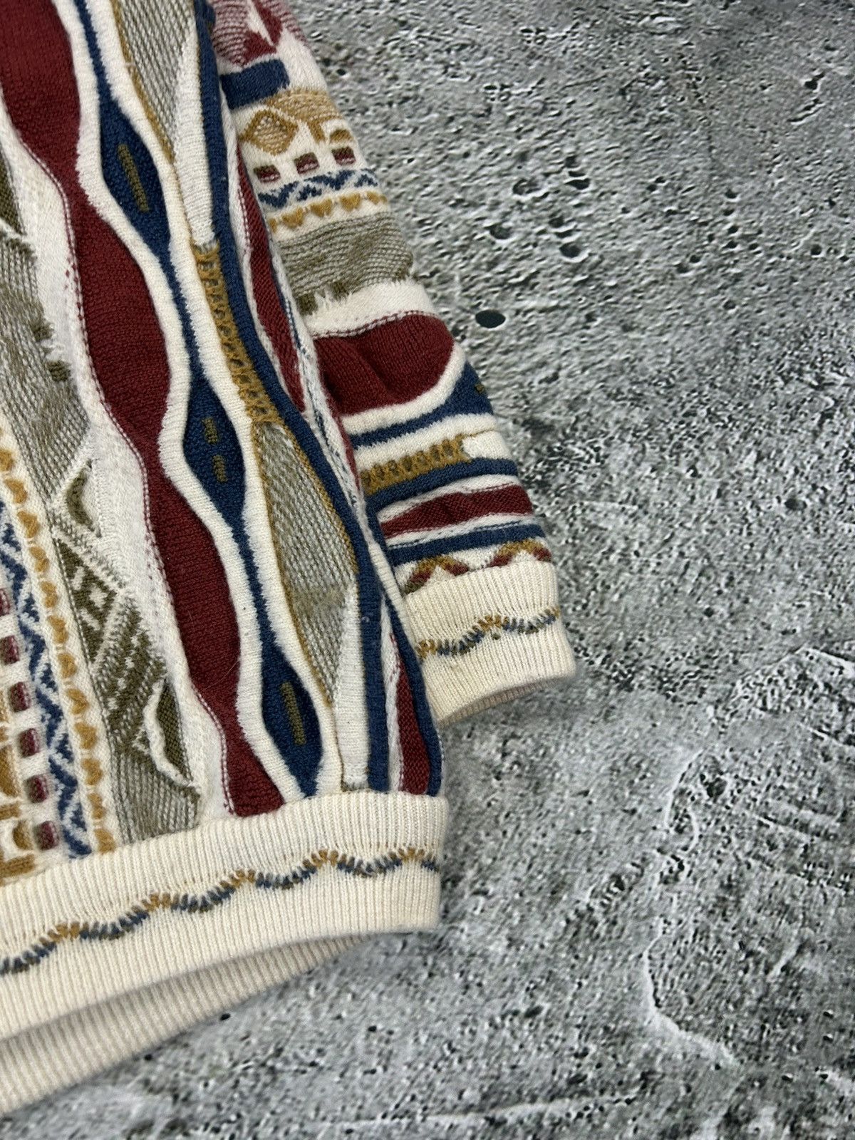 Man Made In Australia × Vintage Coogi style sweater vintage purely Australian Clothing Co Size US S / EU 44-46 / 1 - 5 Thumbnail