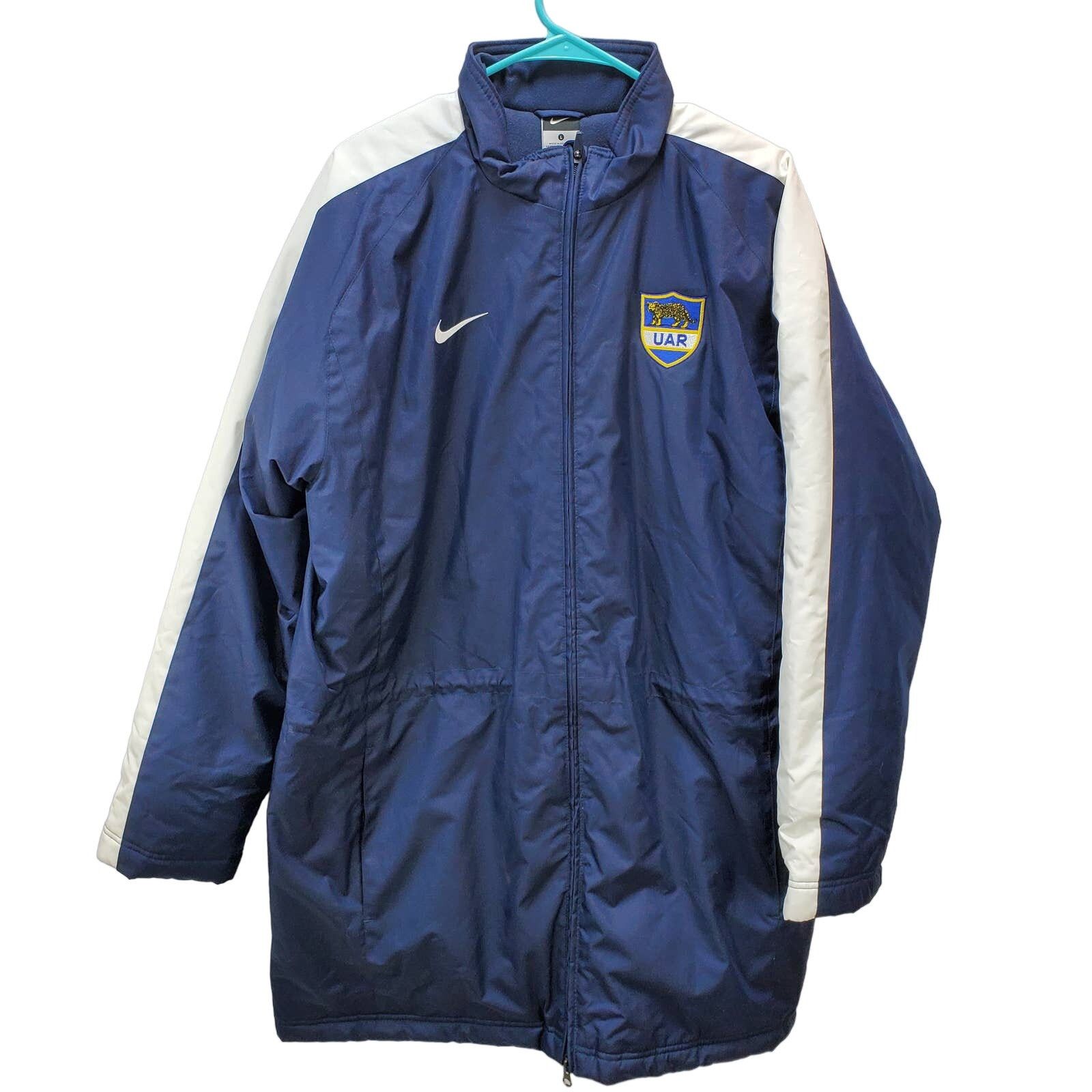 Nike Nike Team Jacket Mens Large Football Soccer UAR Logo Size US L / EU 52-54 / 3 - 1 Thumbnail